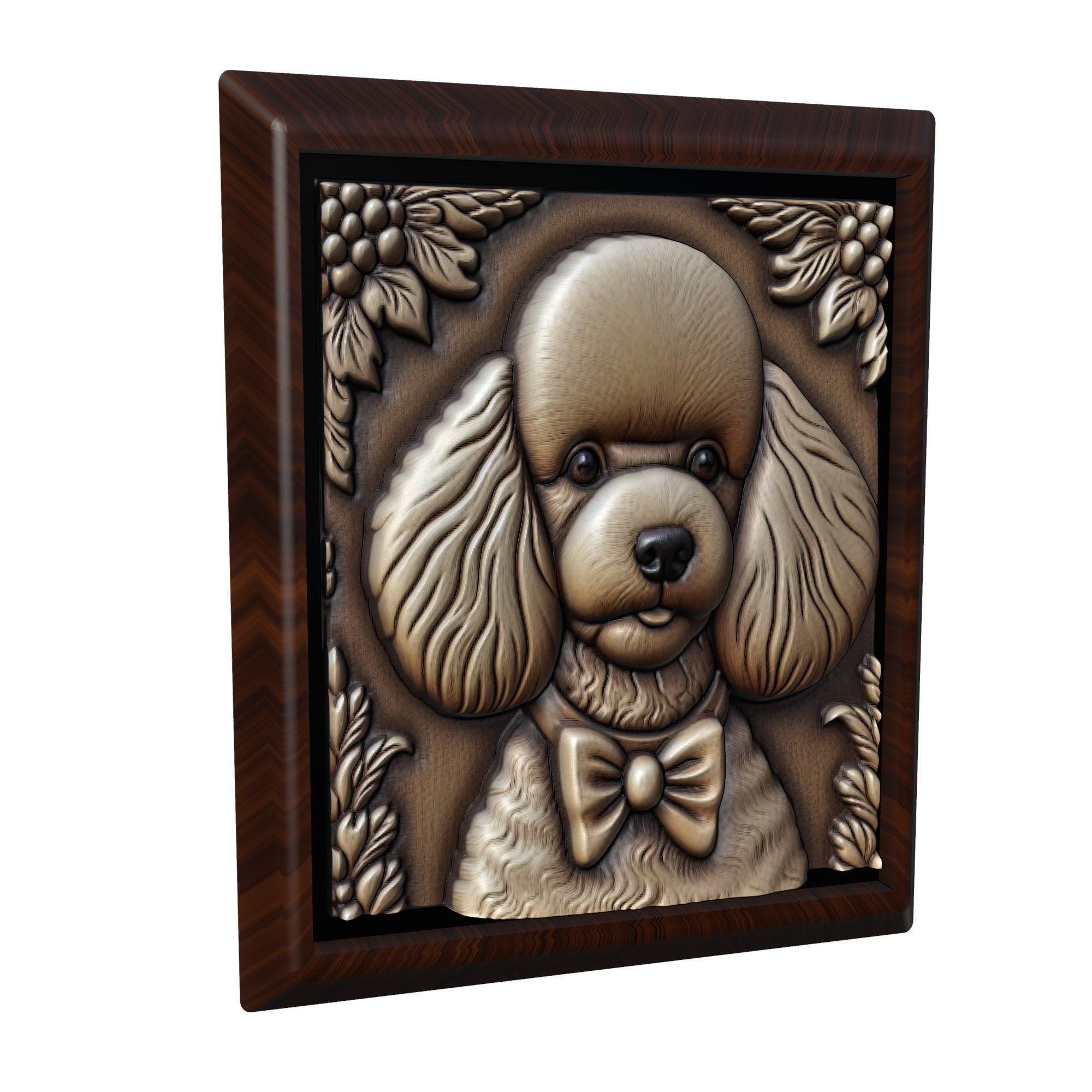 Dog Poodle Animal 3D print model_1
