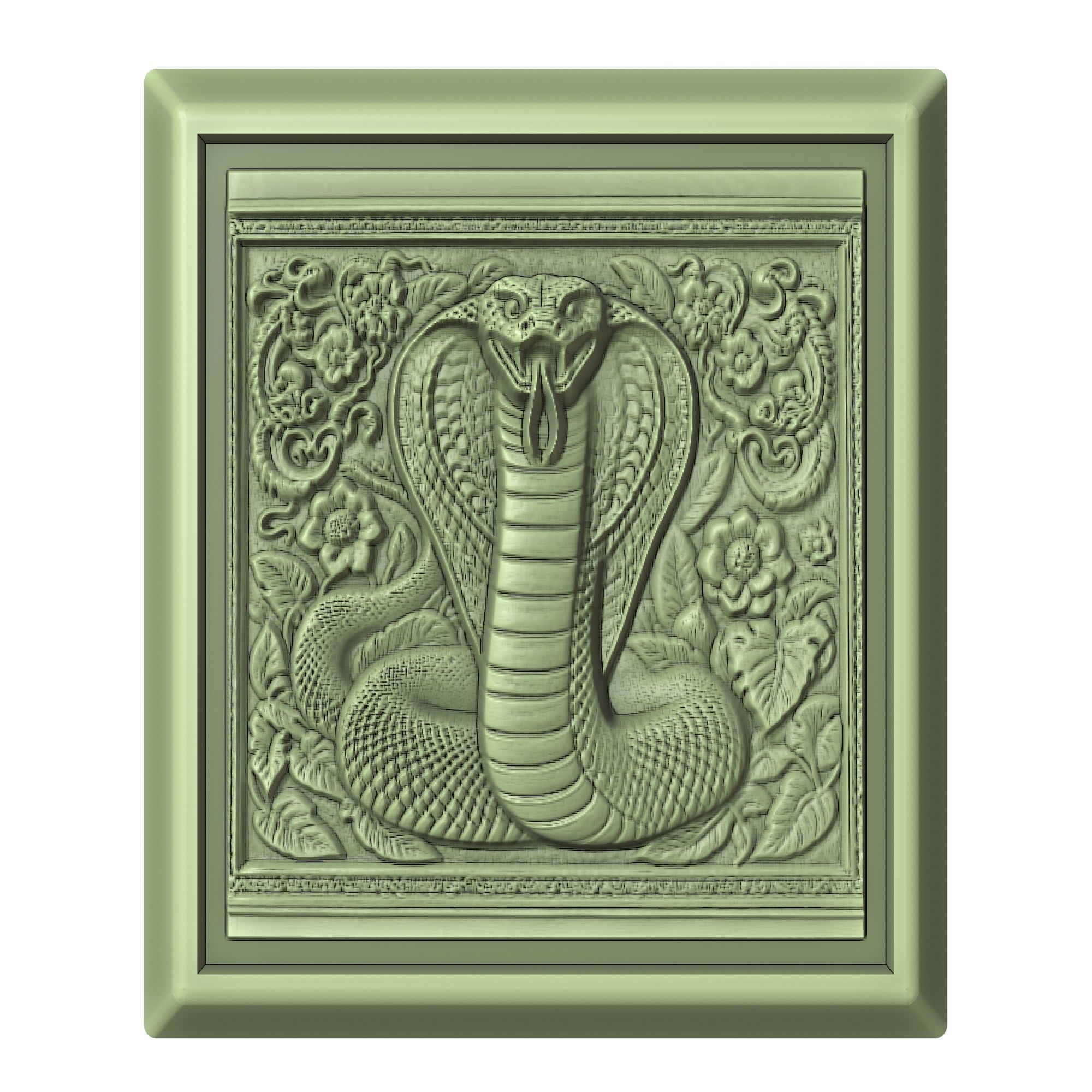 Snake Animal 3D print model_2