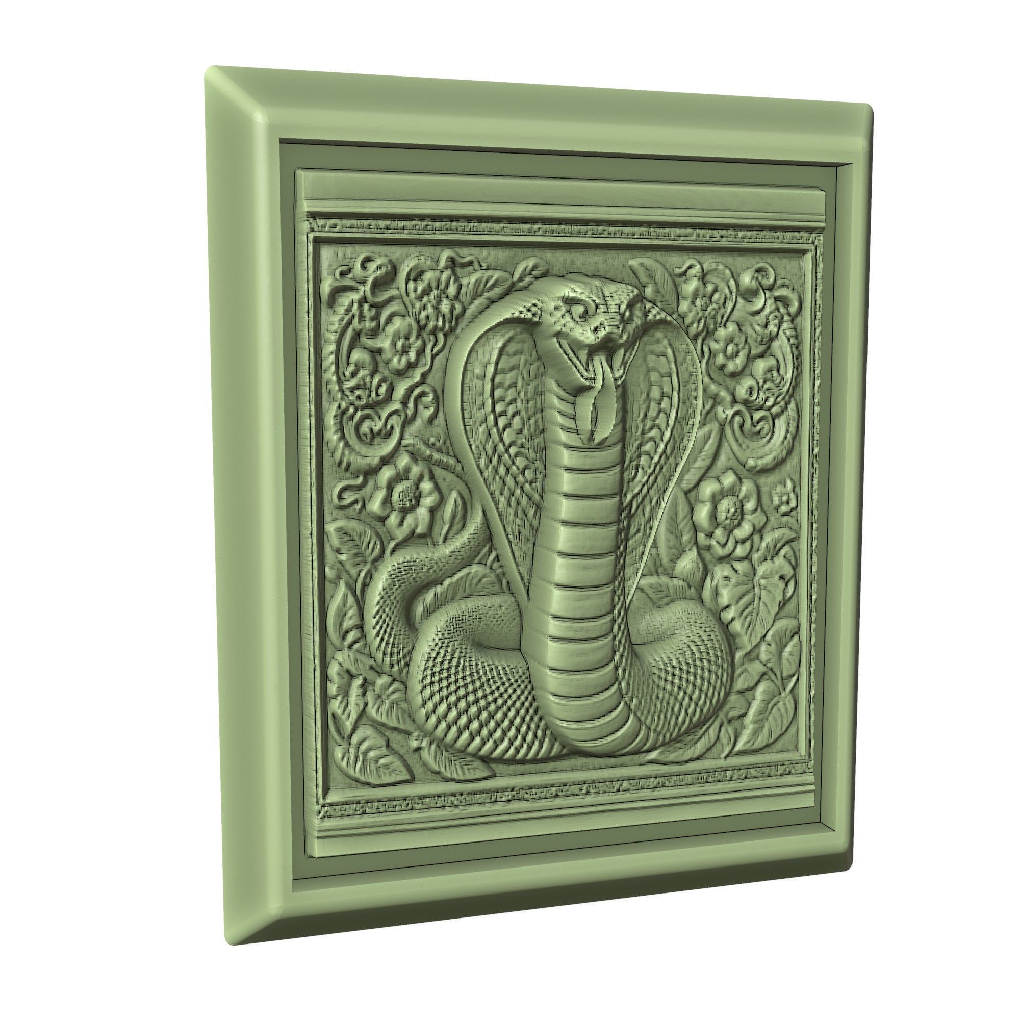 Snake Animal 3D print model_3