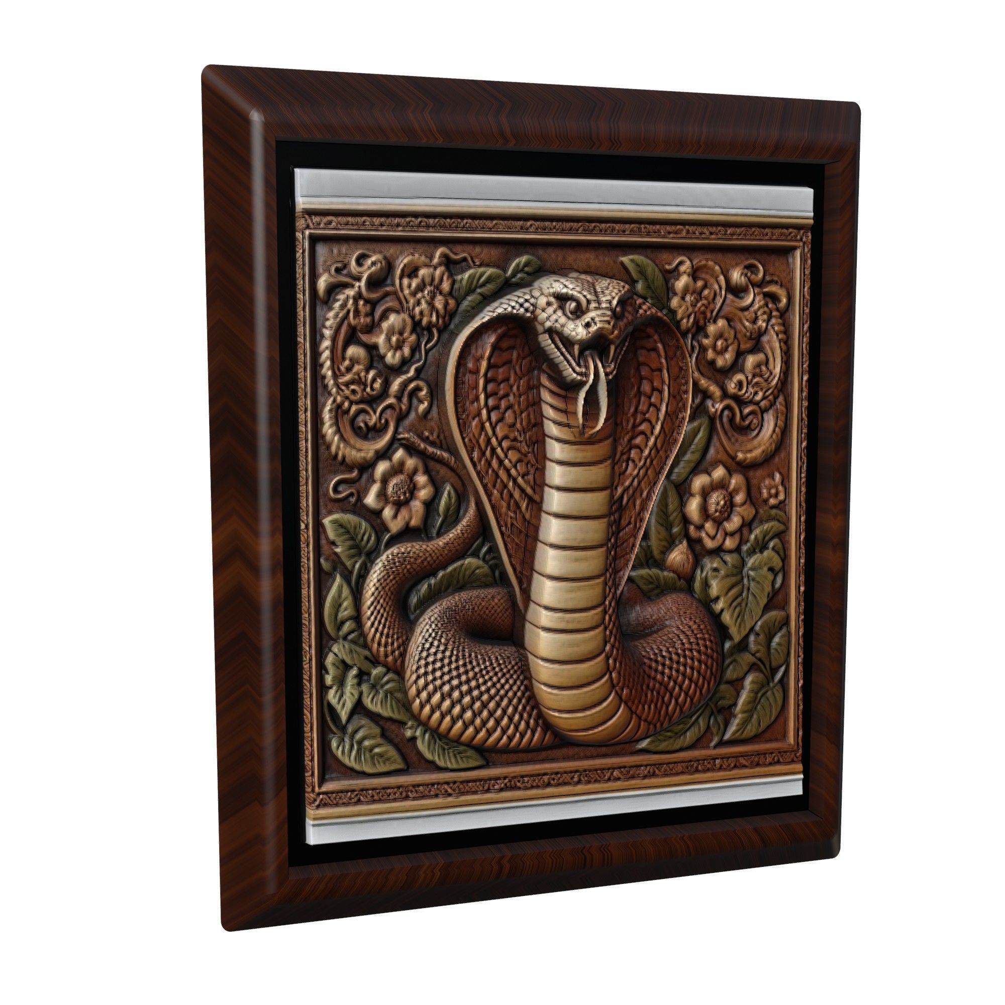 Snake Animal 3D print model_1