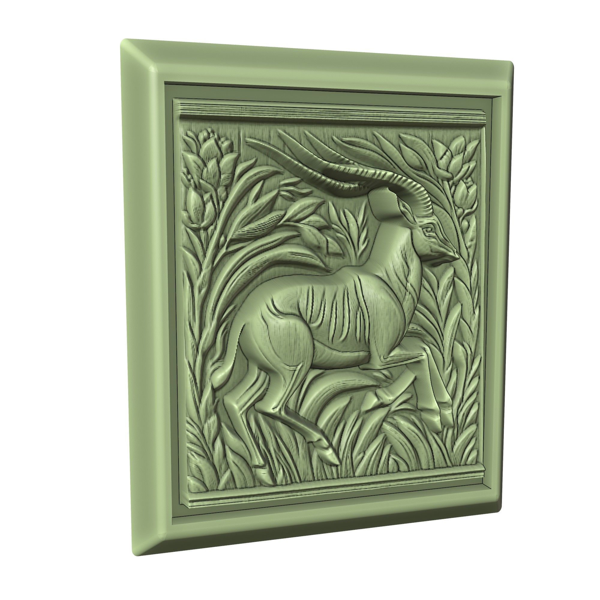 Antelope Animal 3D print model_3