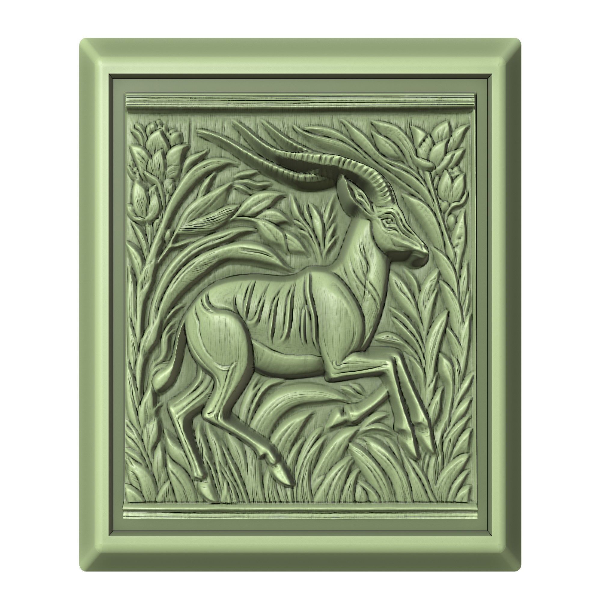 Antelope Animal 3D print model_2