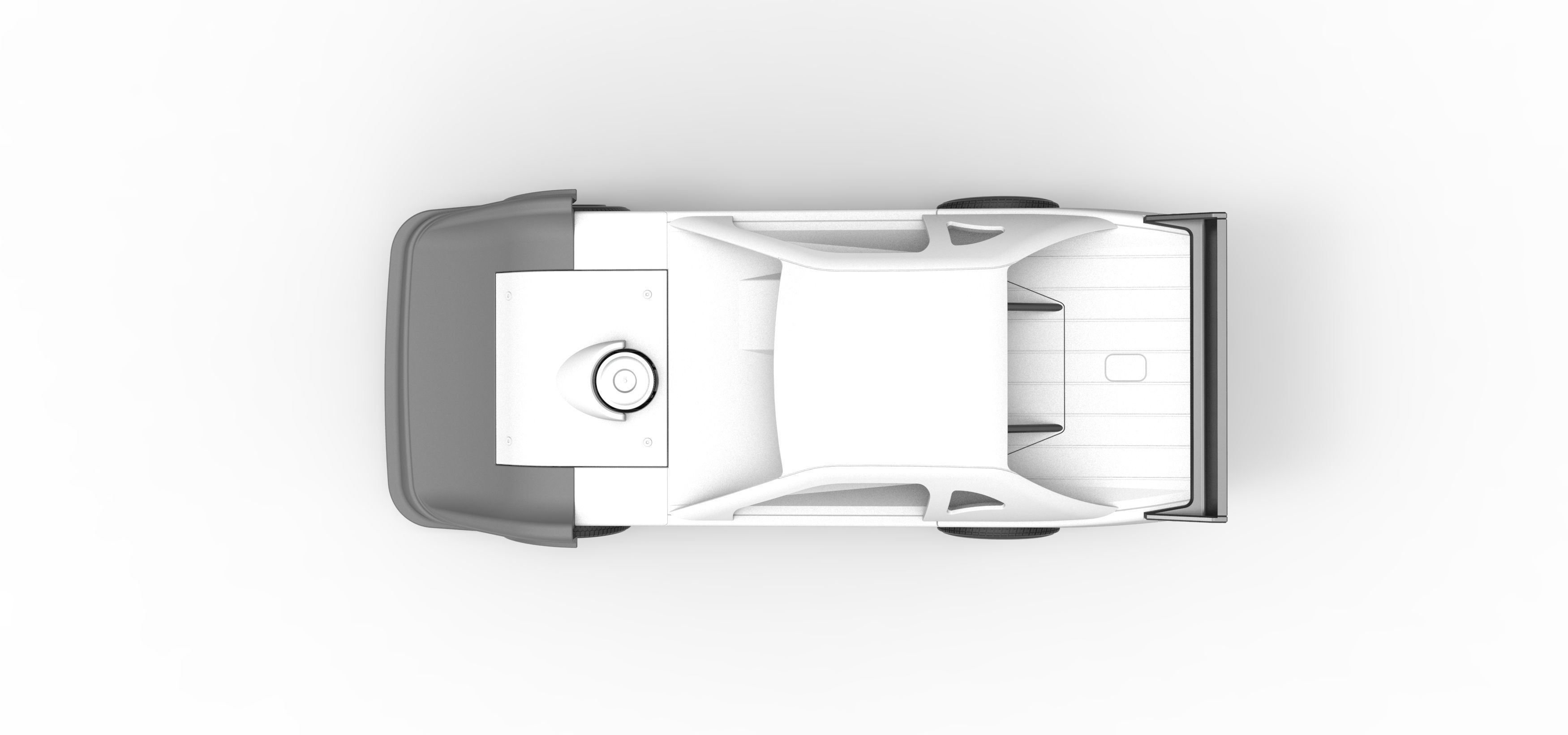 Australian Super Sedan Version 2 Scale 1 to 25 3D print model_11