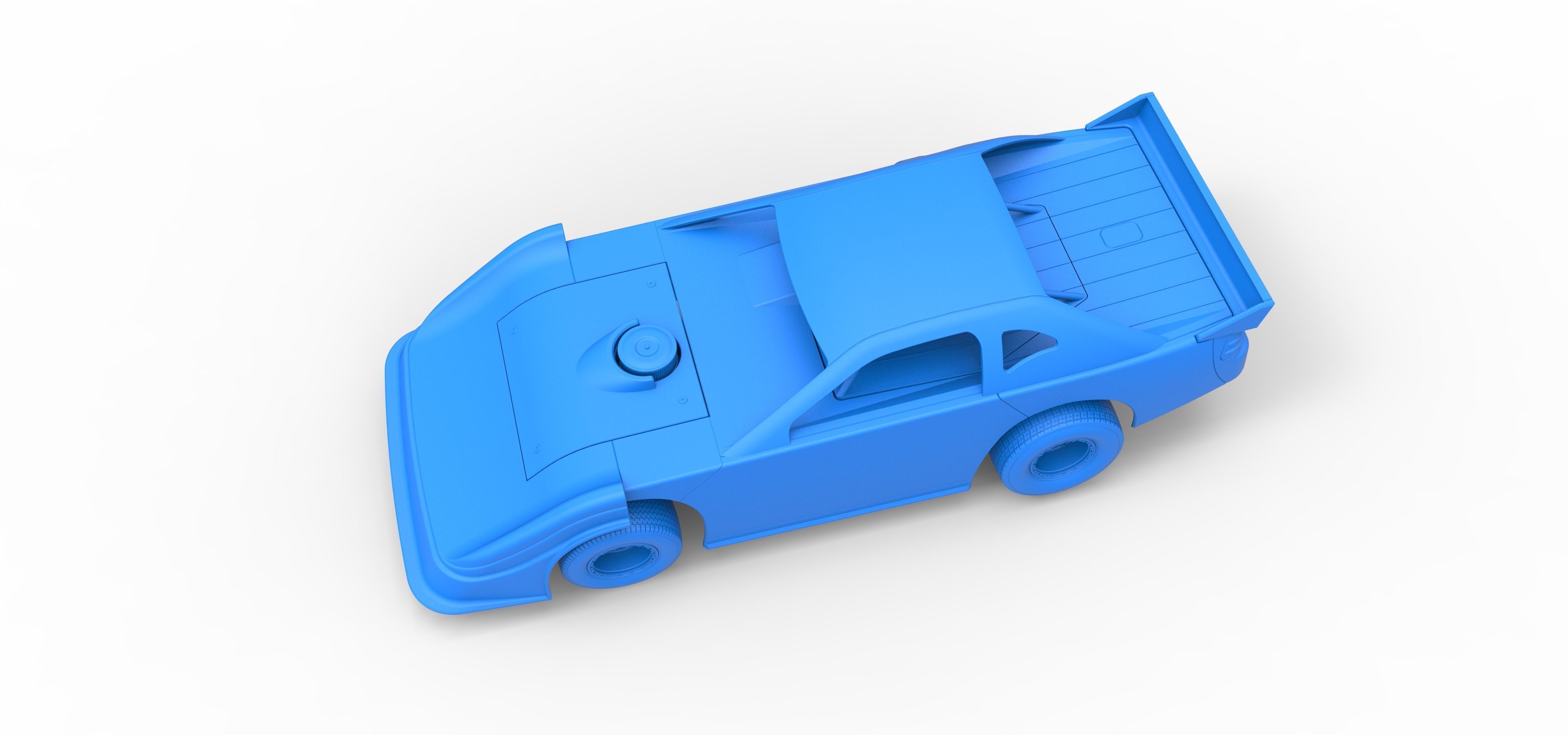 Australian Super Sedan Version 2 Scale 1 to 25 3D print model_31