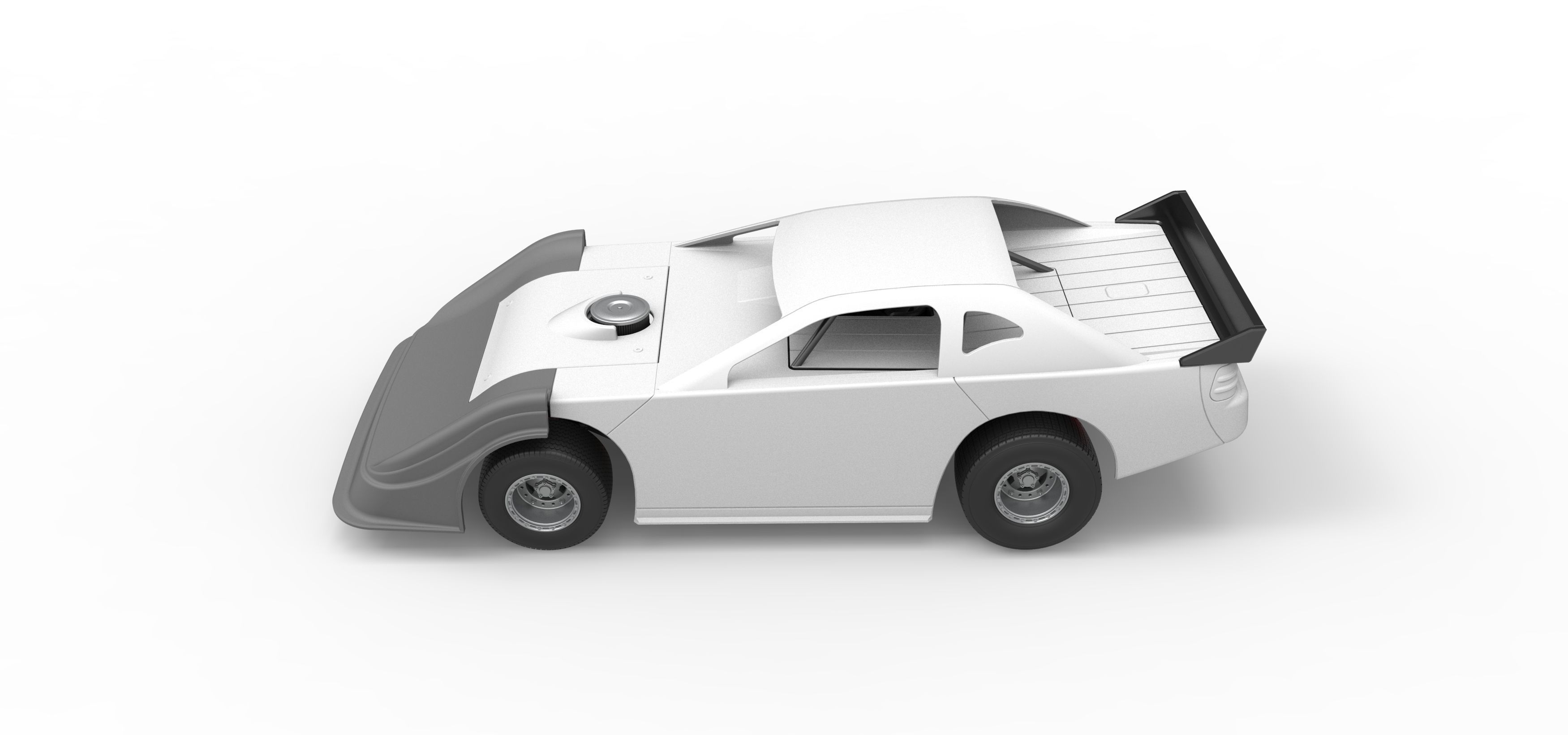 Australian Super Sedan Version 2 Scale 1 to 25 3D print model_10