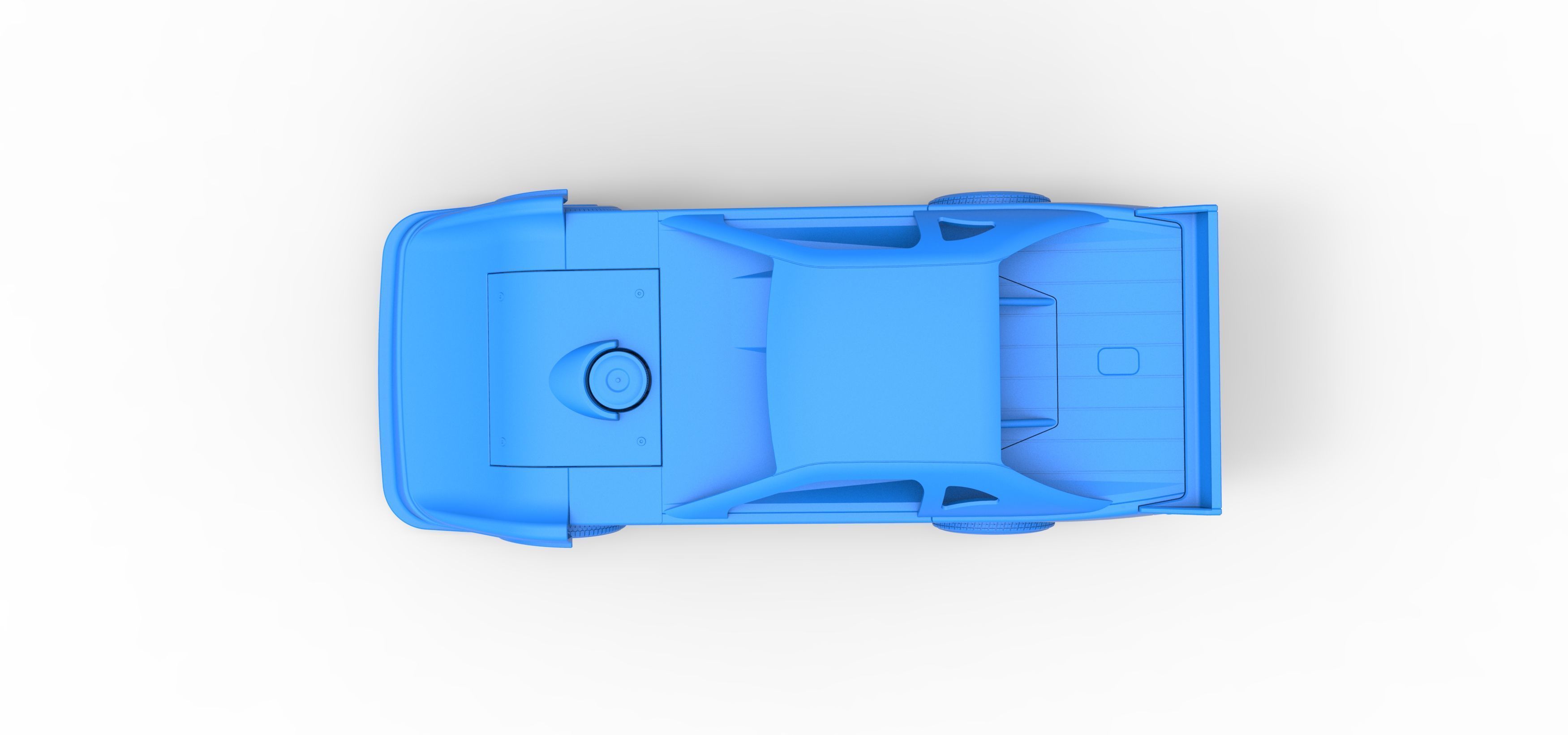 Australian Super Sedan Version 2 Scale 1 to 25 3D print model_38