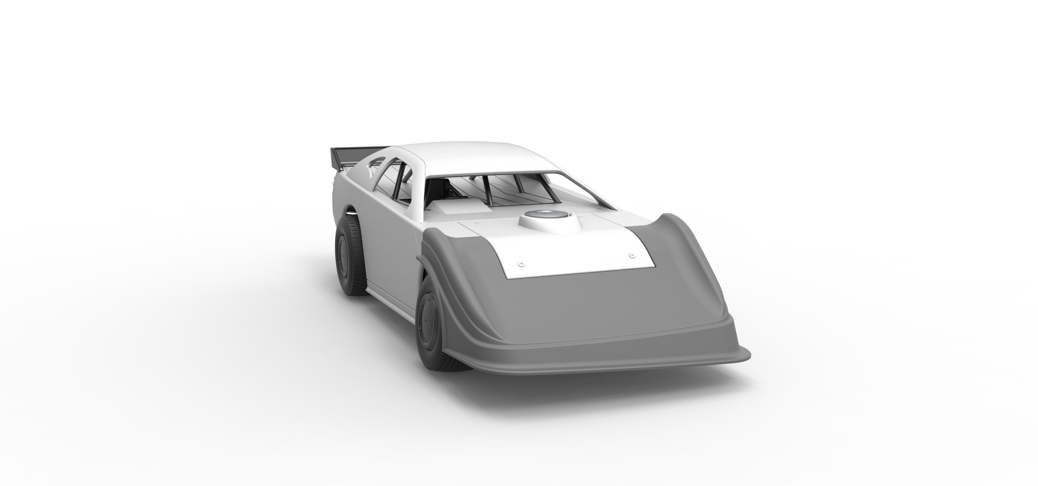 Australian Super Sedan Version 2 Scale 1 to 25 3D print model_26