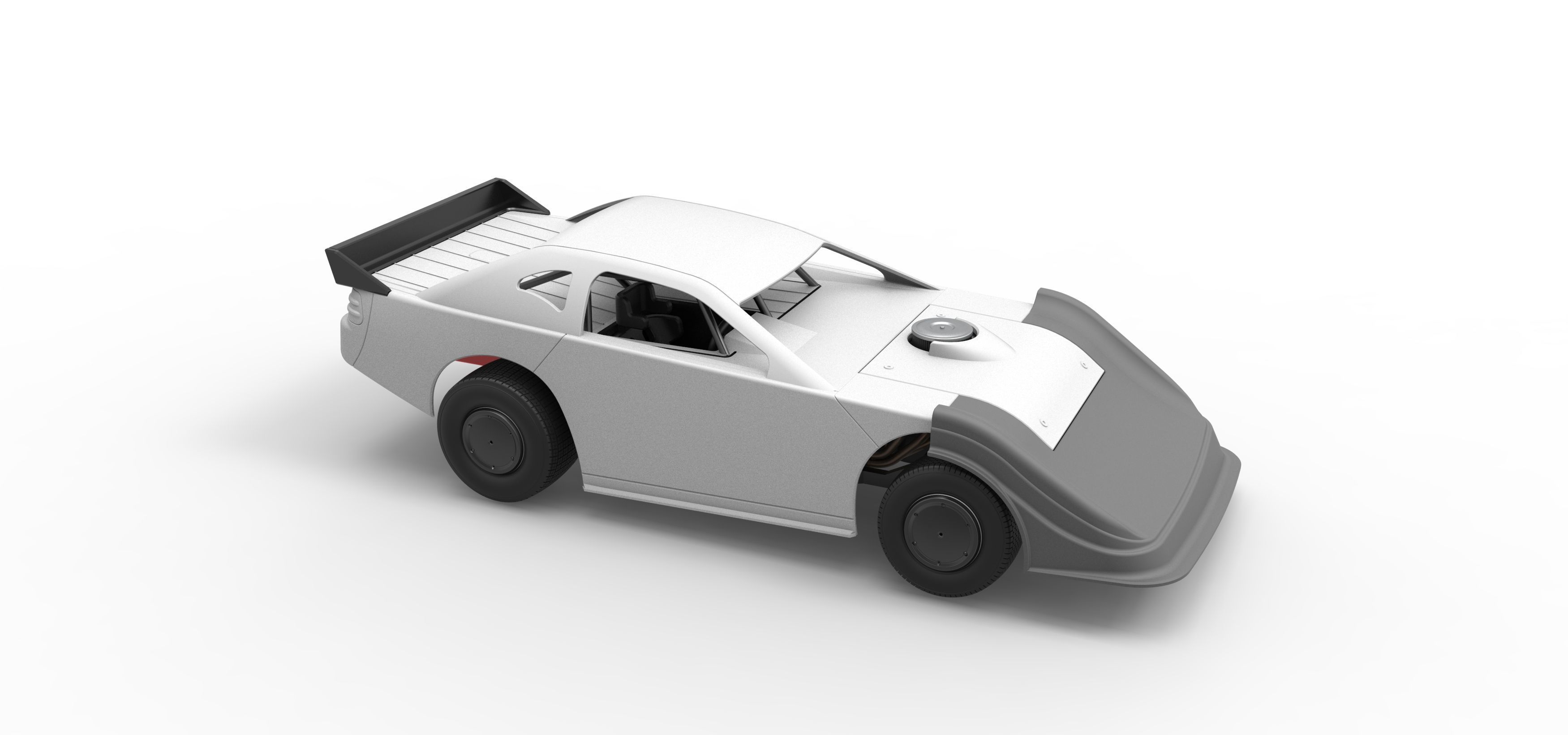 Australian Super Sedan Version 2 Scale 1 to 25 3D print model_24