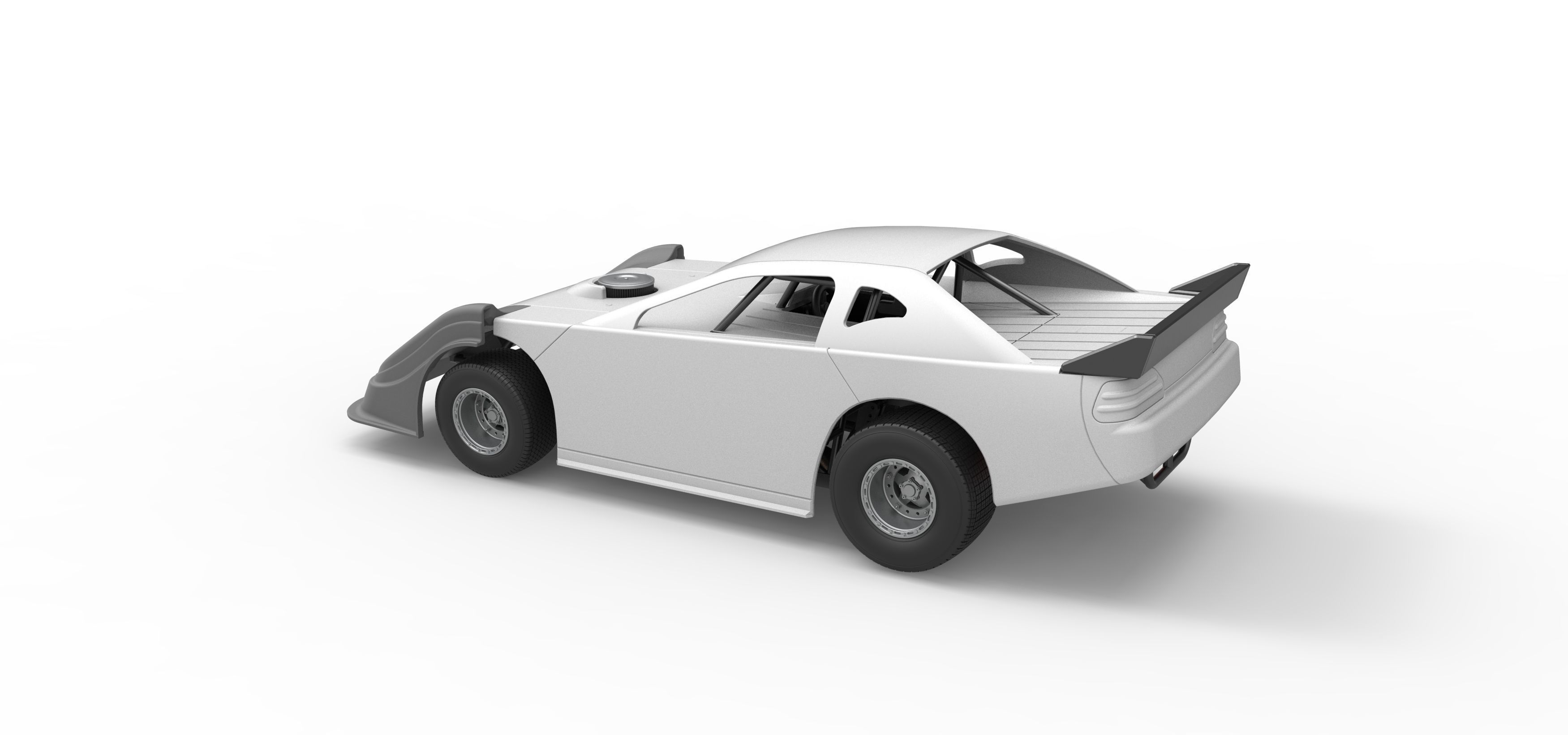 Australian Super Sedan Version 2 Scale 1 to 25 3D print model_12