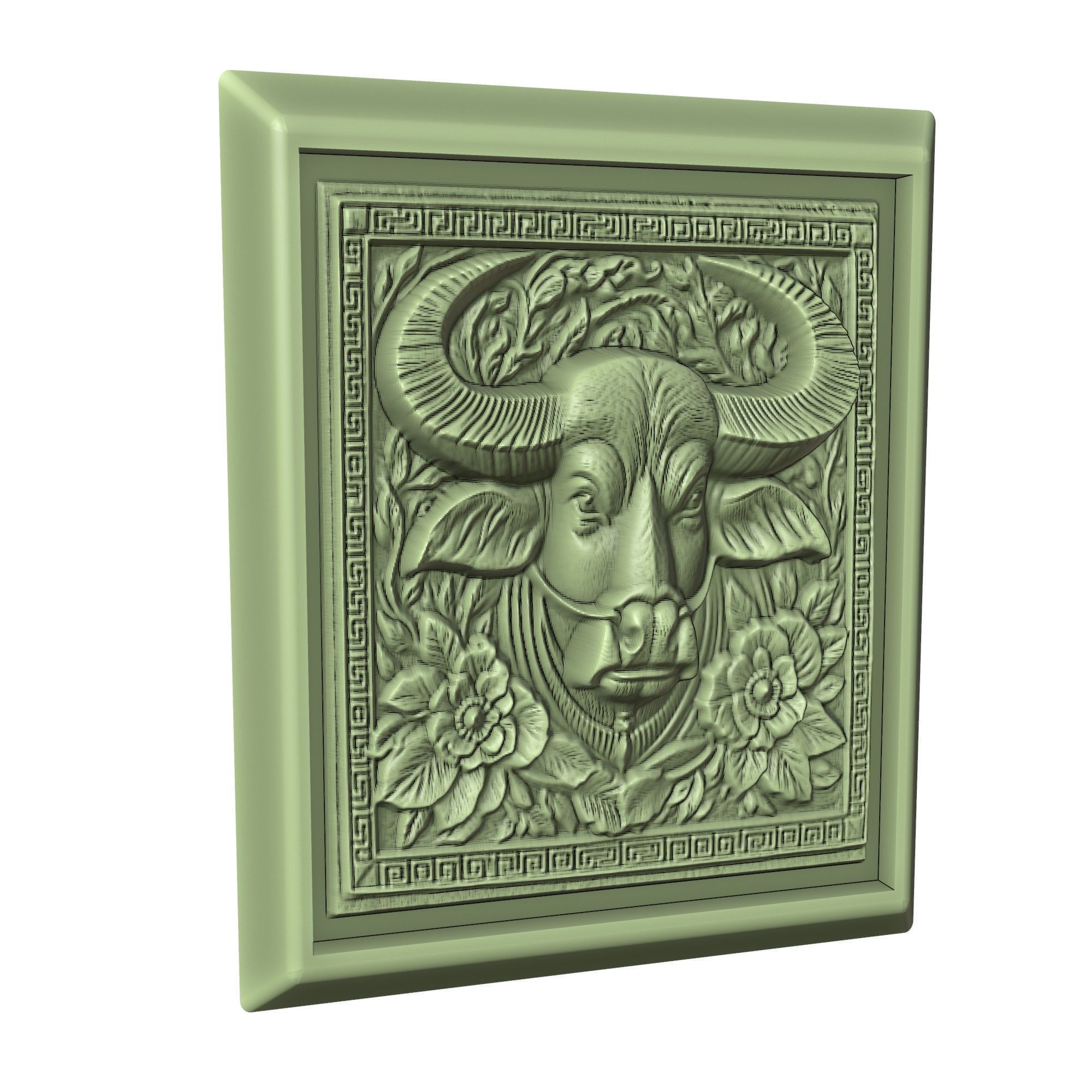 Buffalo Animal 3D print model_3