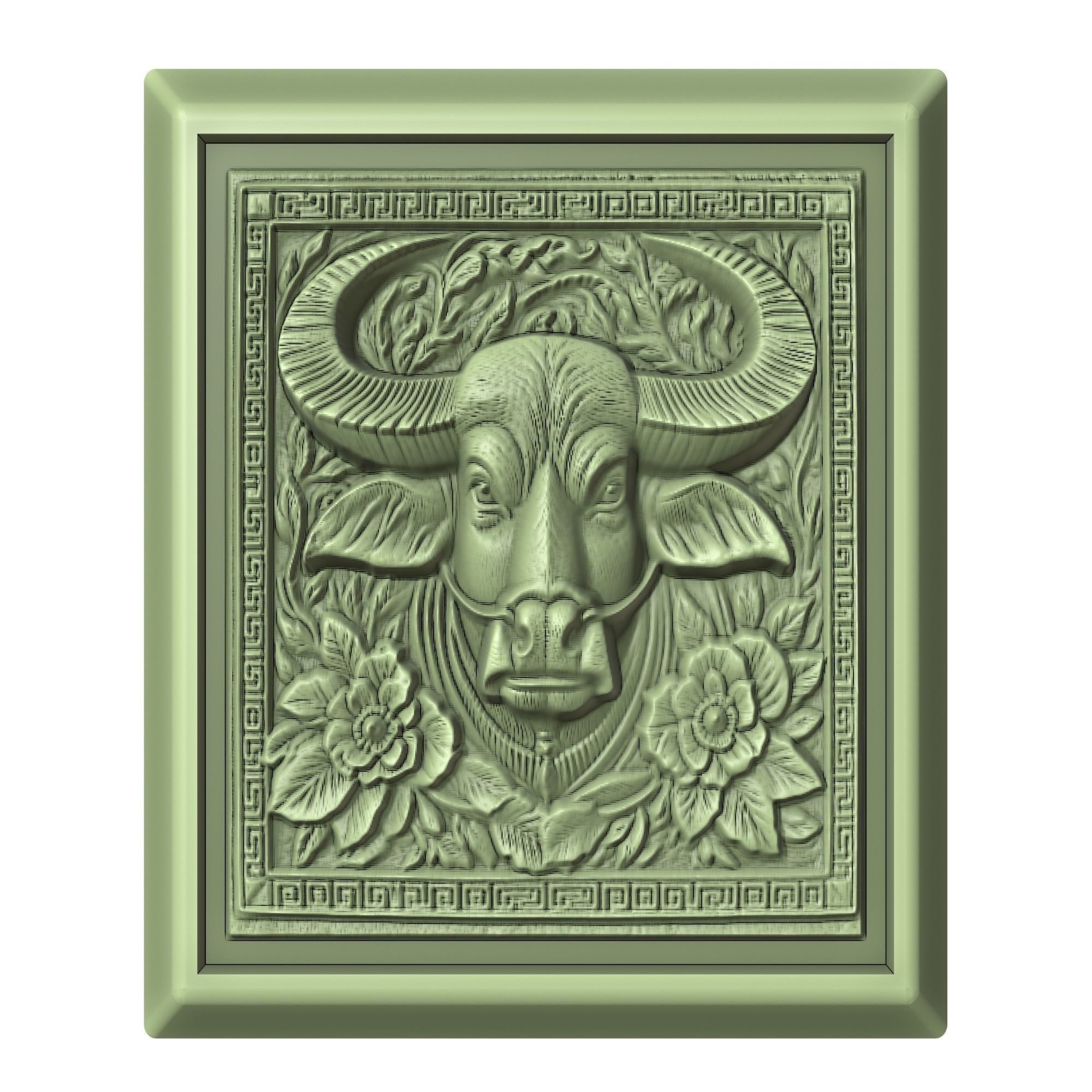 Buffalo Animal 3D print model_2