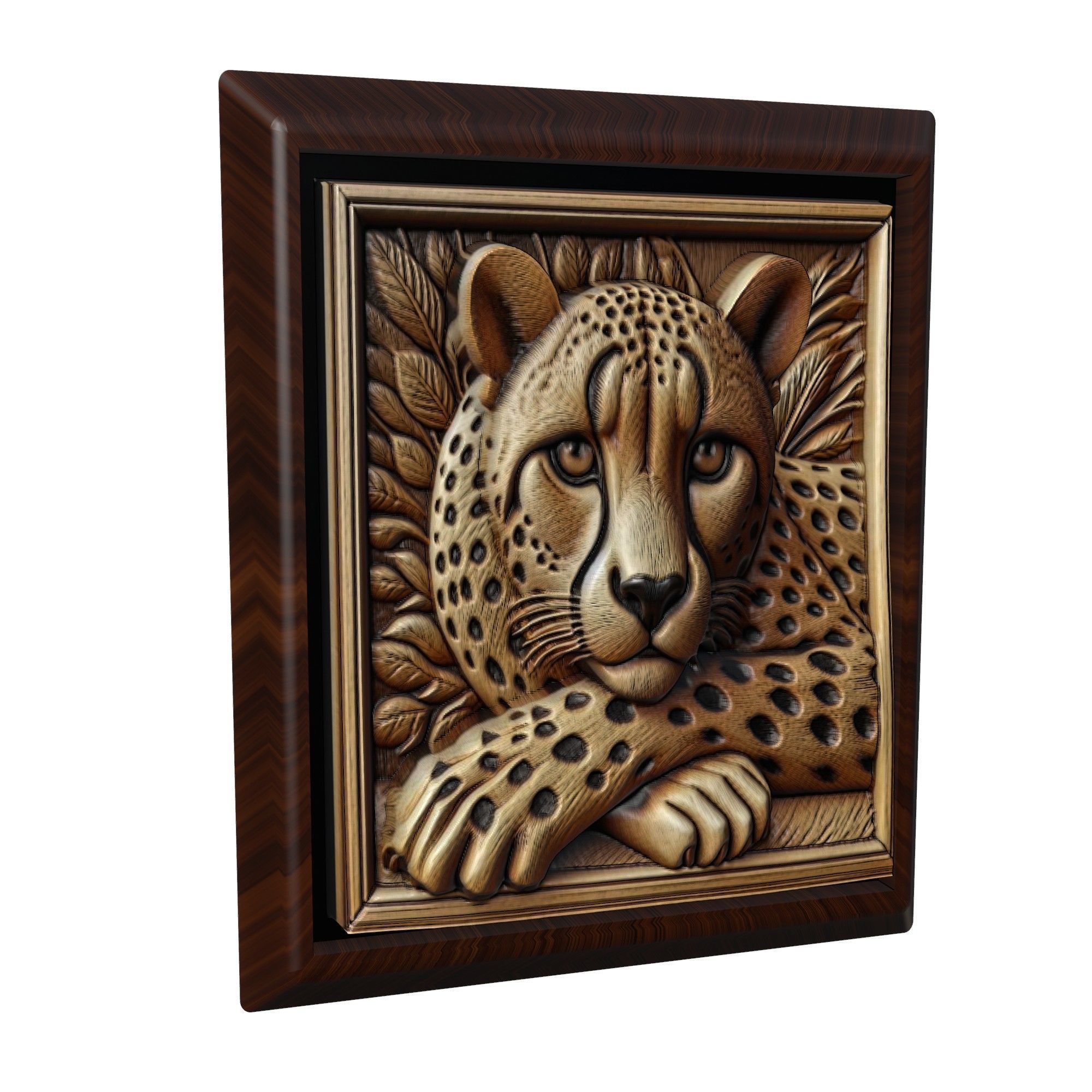 Cheetah Animal 3D print model_1