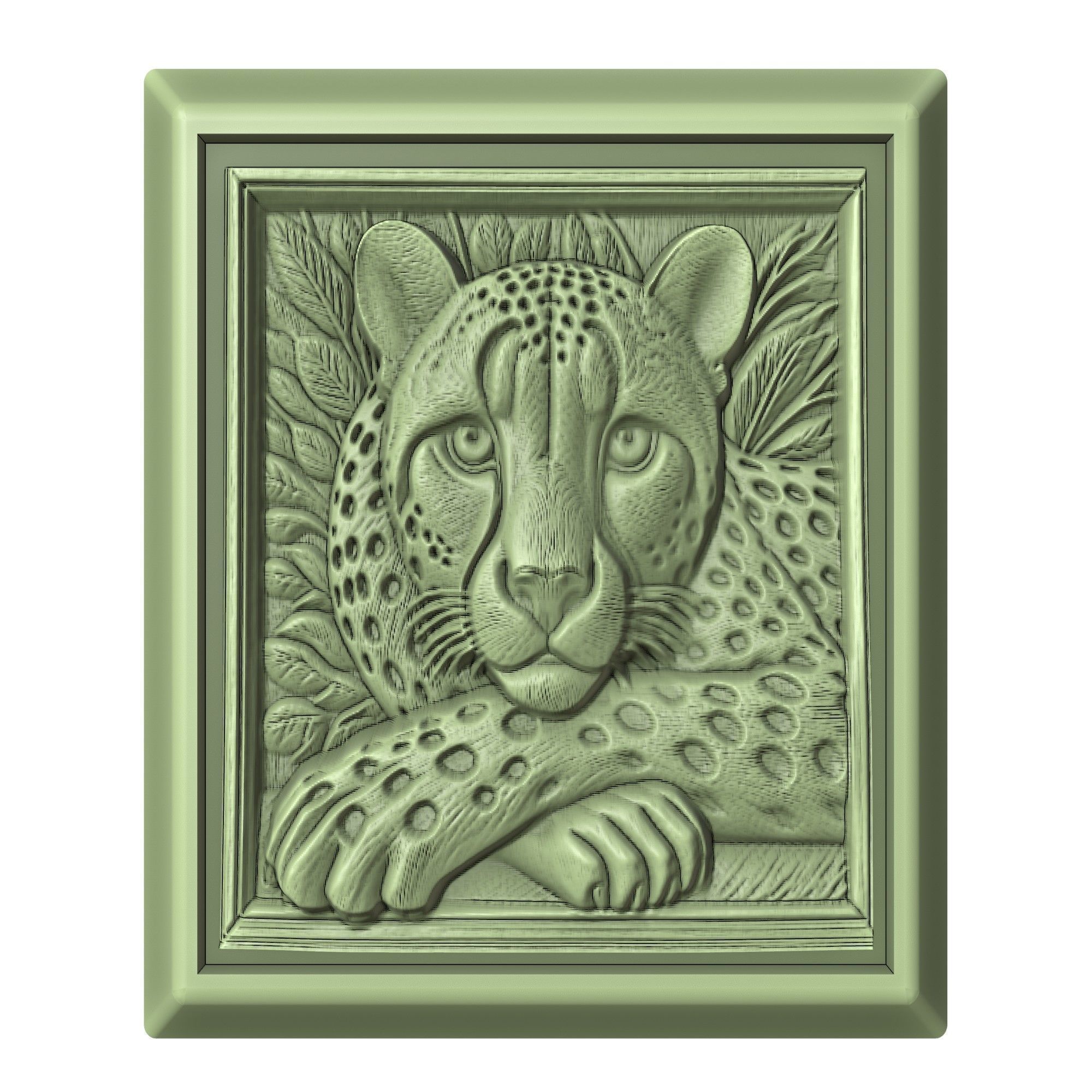 Cheetah Animal 3D print model_2