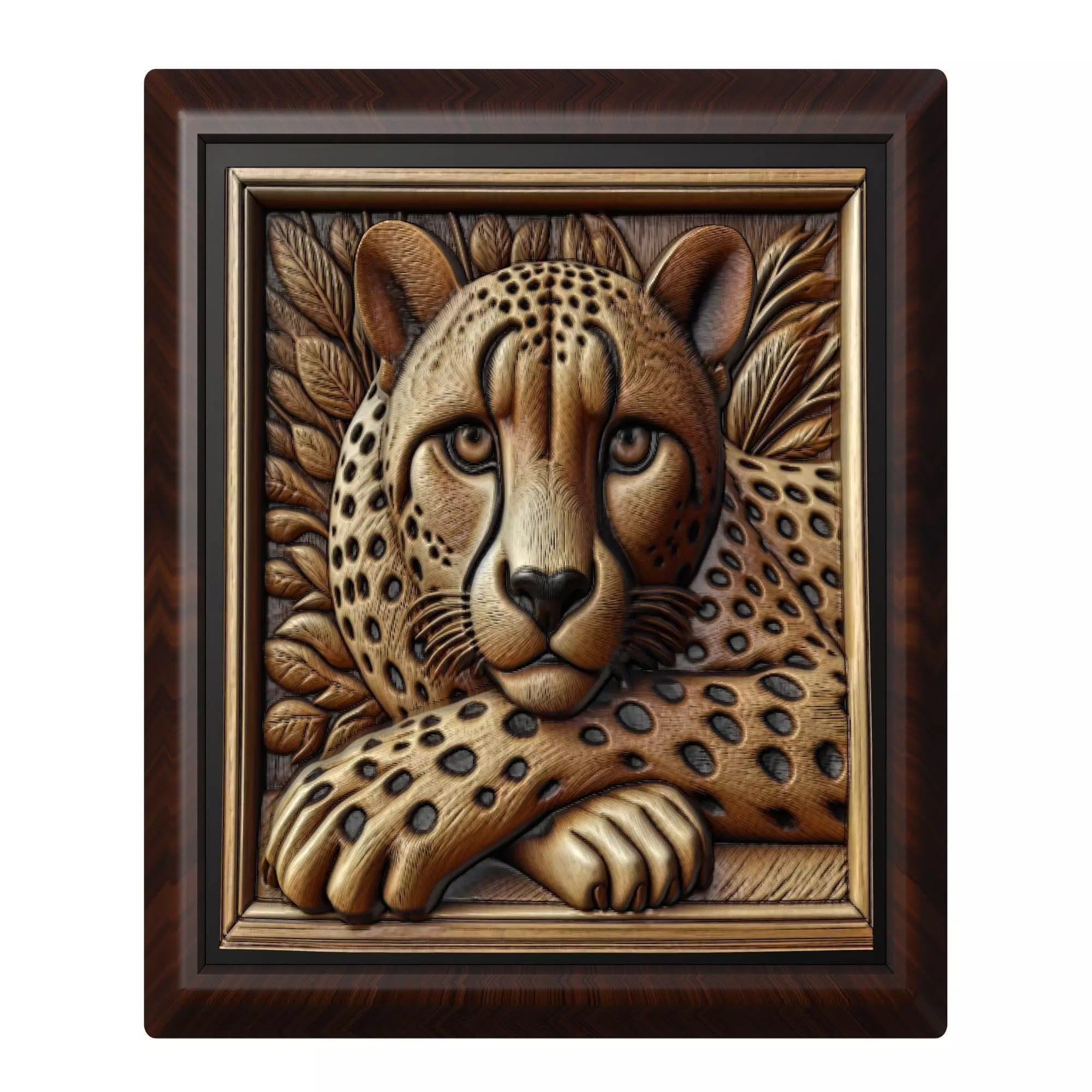 Cheetah Animal 3D print model_0