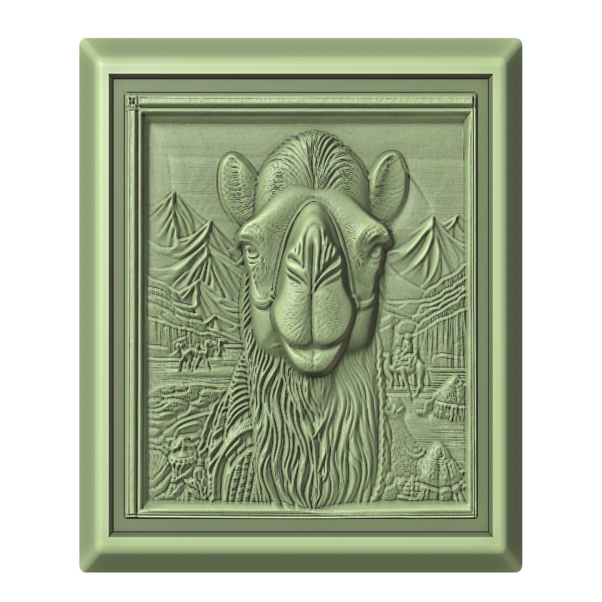 Camel Animal 3D print model_2