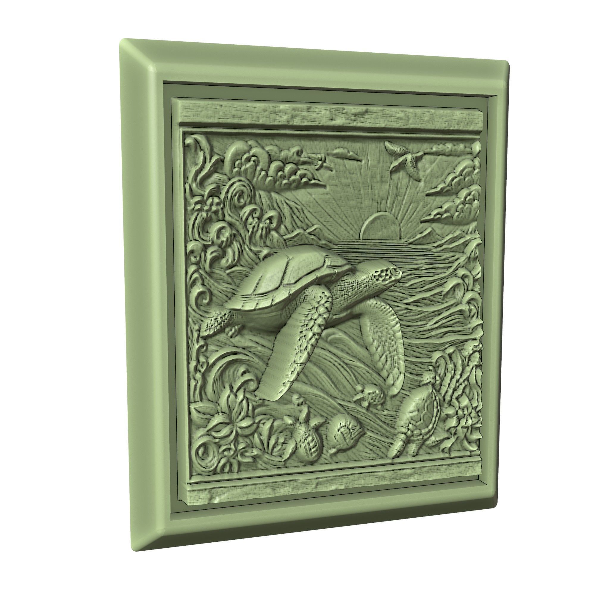 Turtle Animal 3D print model_3