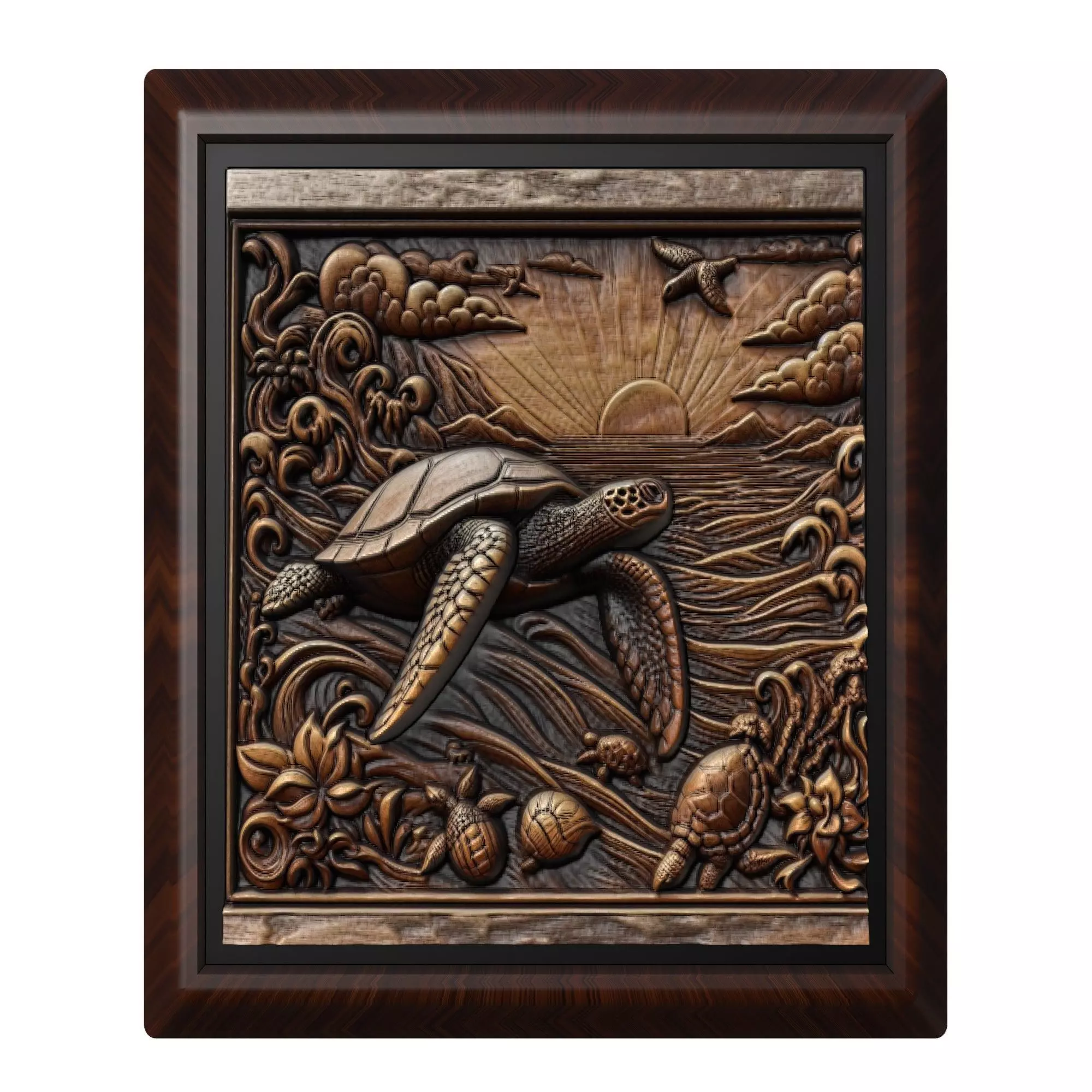 Turtle Animal 3D print model_0