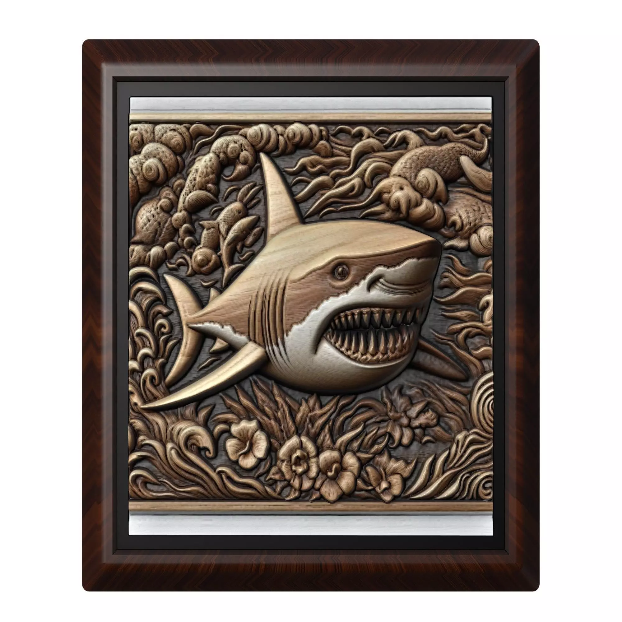 Shark Animal 3D print model_0