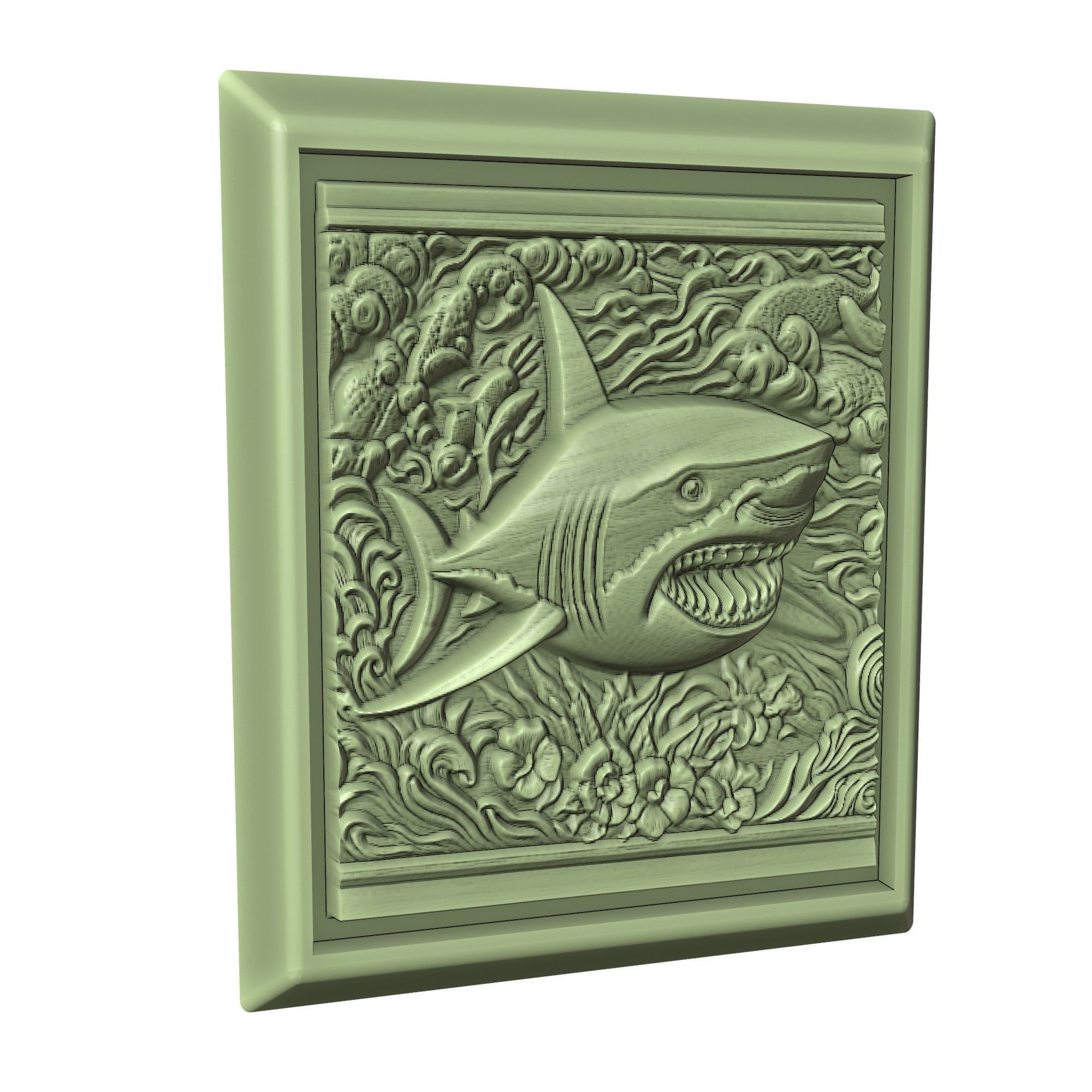 Shark Animal 3D print model_3