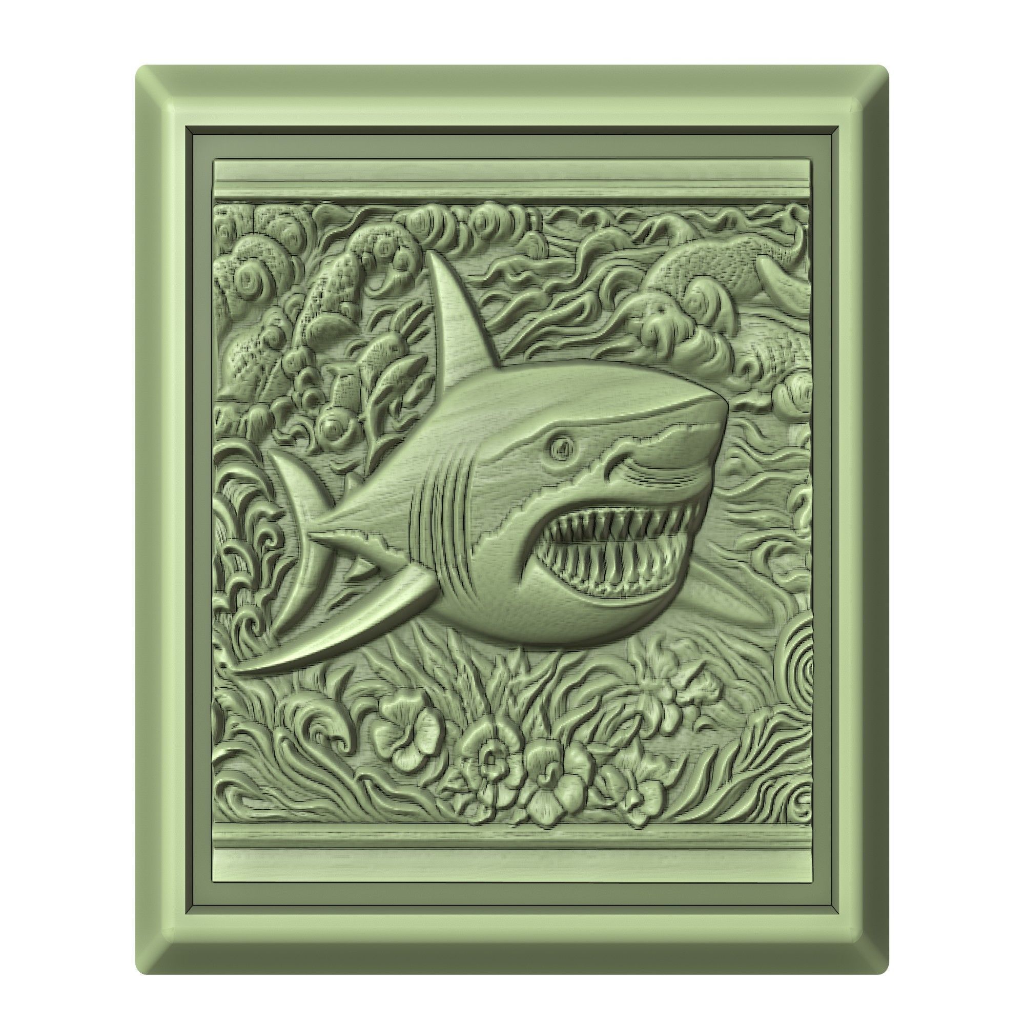 Shark Animal 3D print model_2