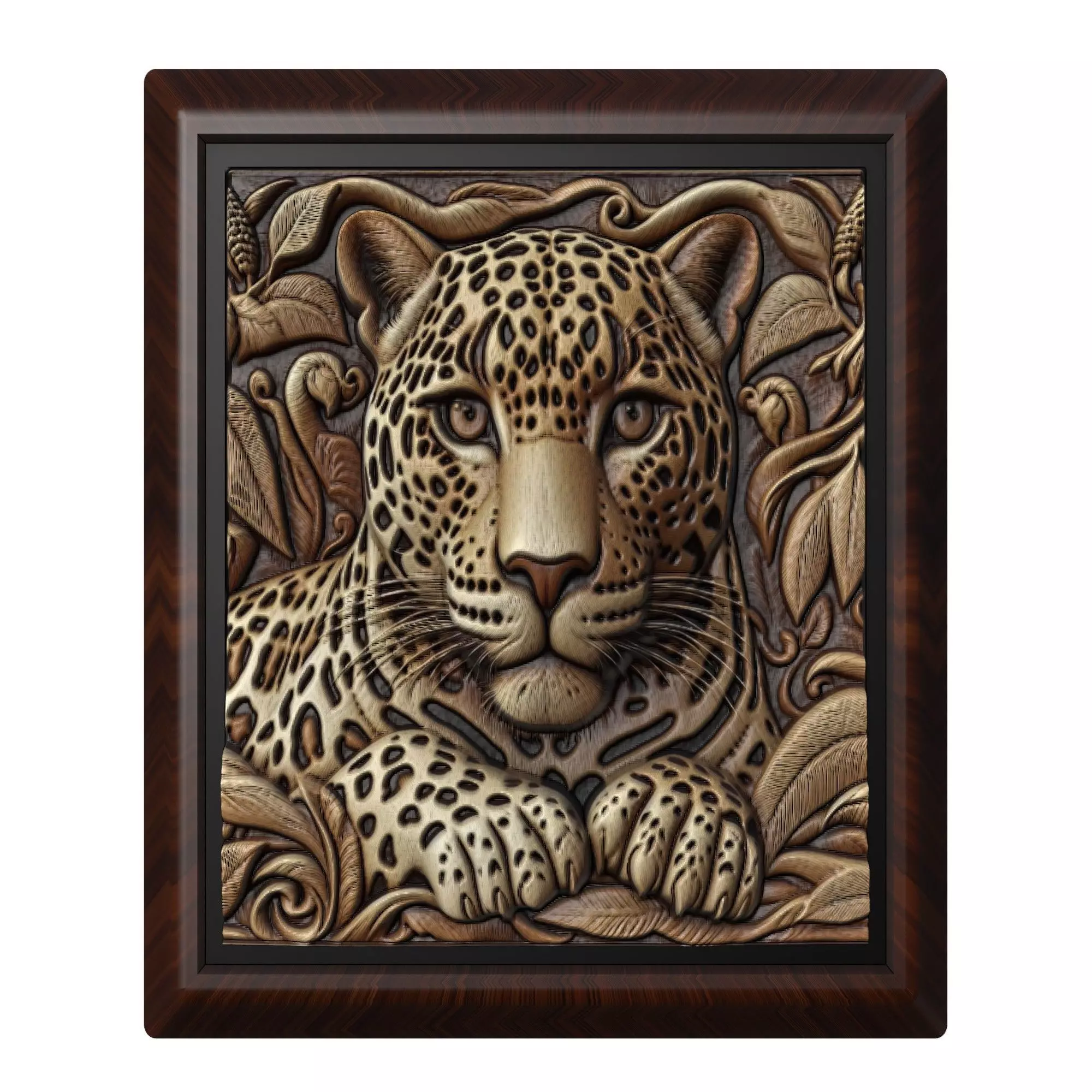Leopard Animal 3D print model_0
