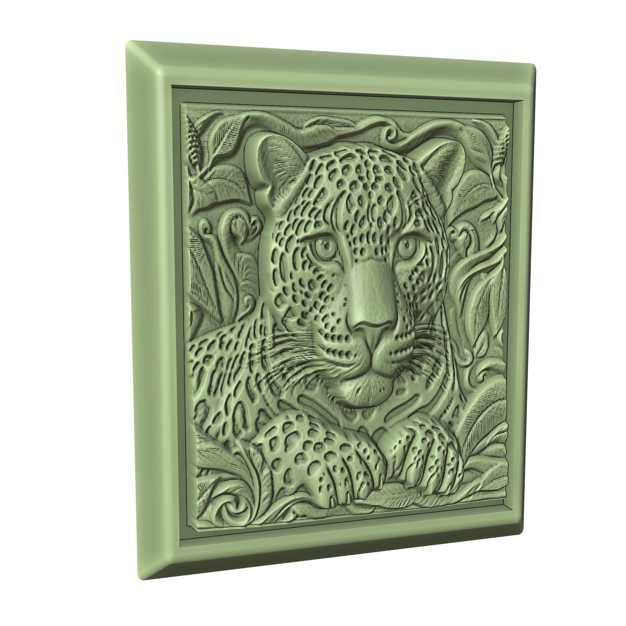 Leopard Animal 3D print model_3