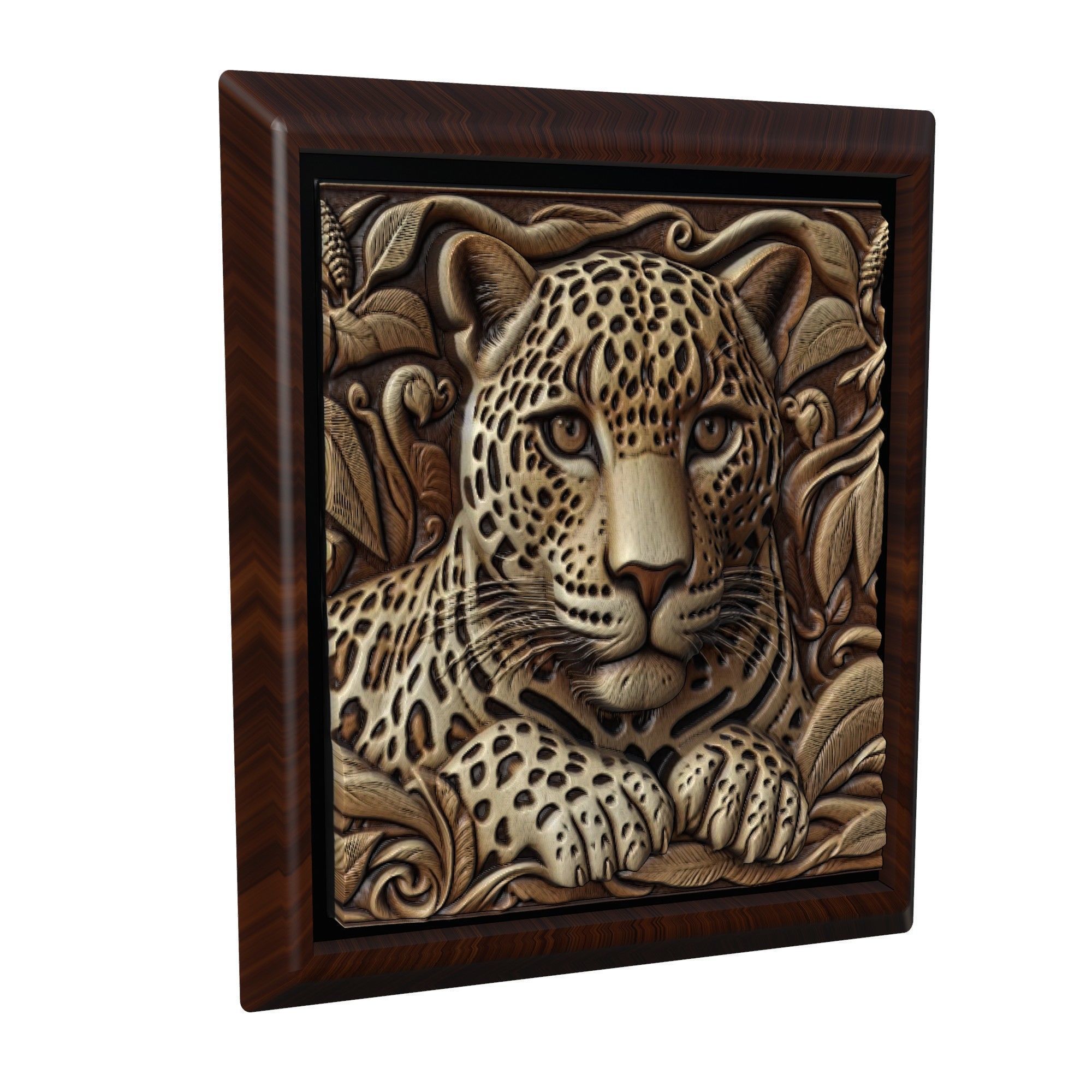 Leopard Animal 3D print model_1