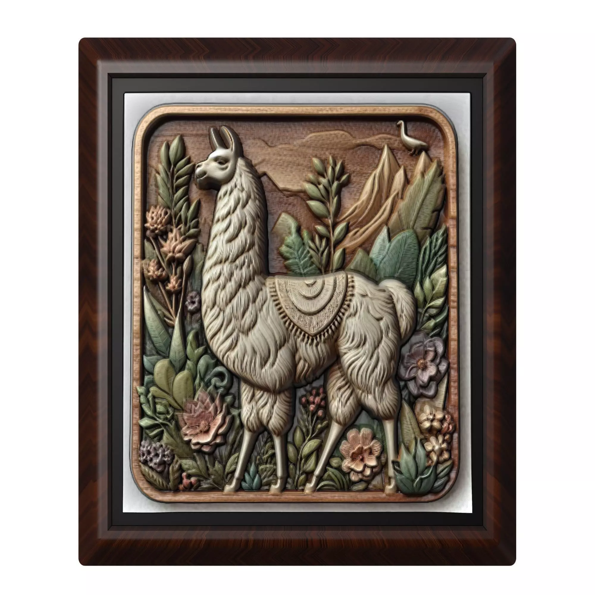 Llama Animal 3D print model_0