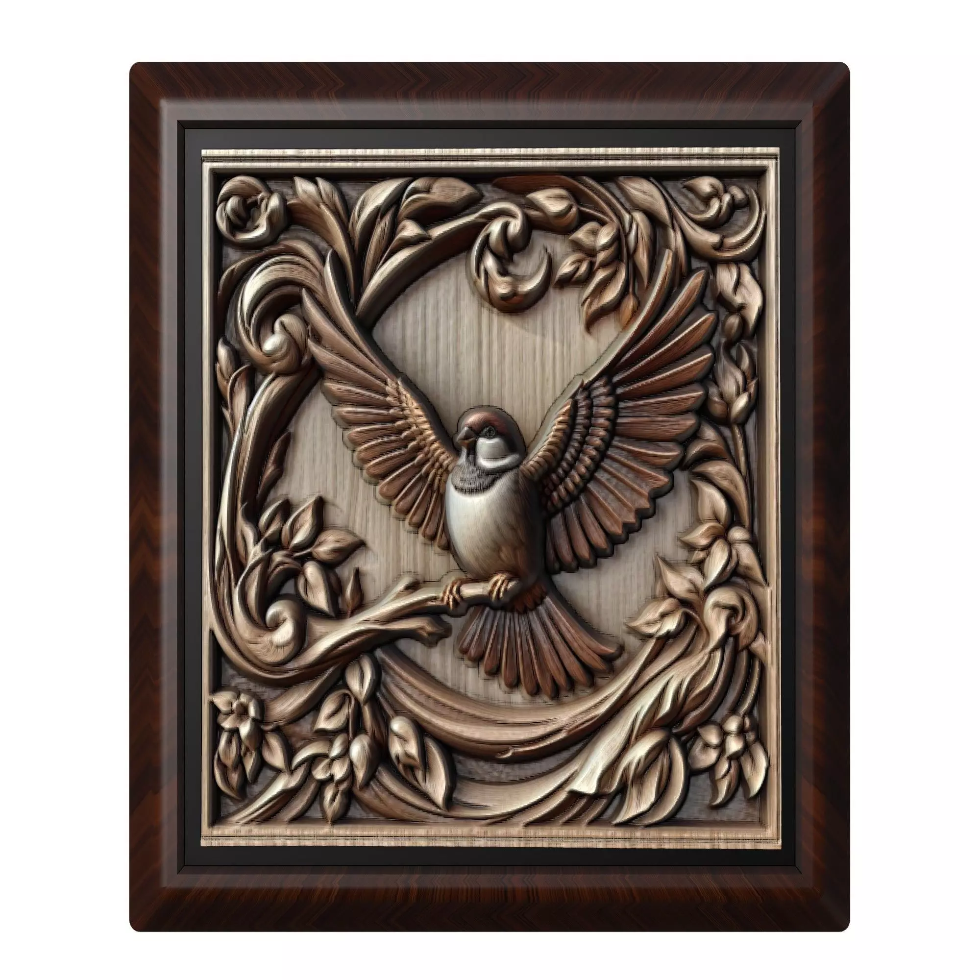 Sparrow Animal 3D print model_0