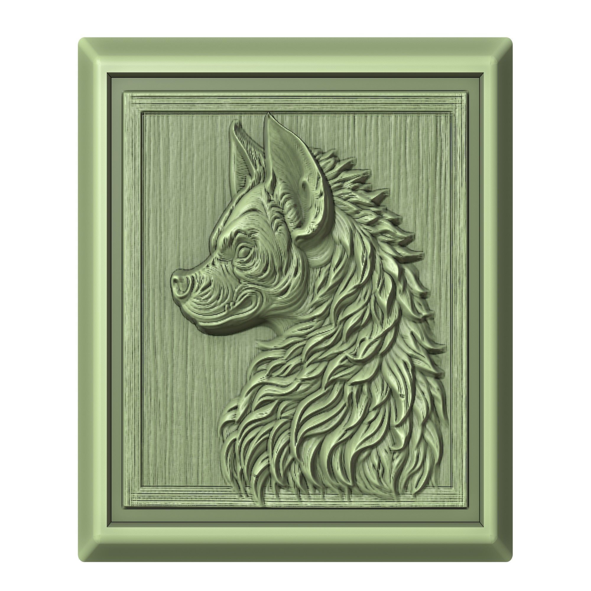 Hyena Animal 3D print model_2