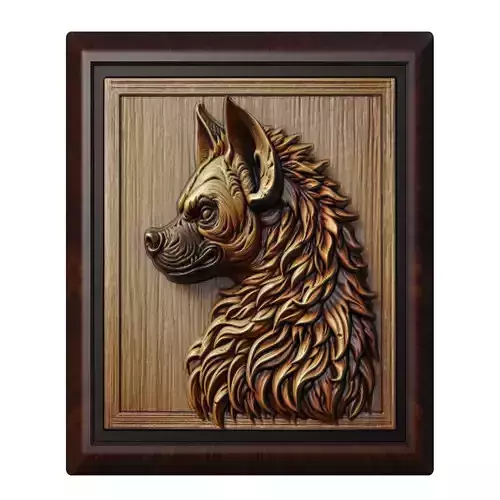 Hyena Animal 3D print model