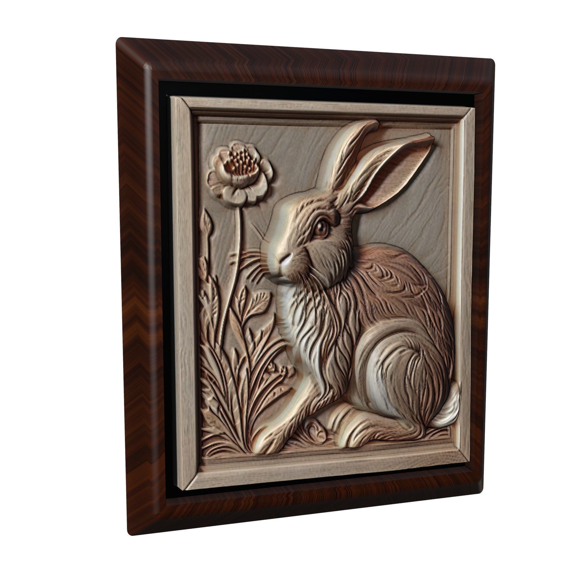 Rabbit Animal 3D print model_1