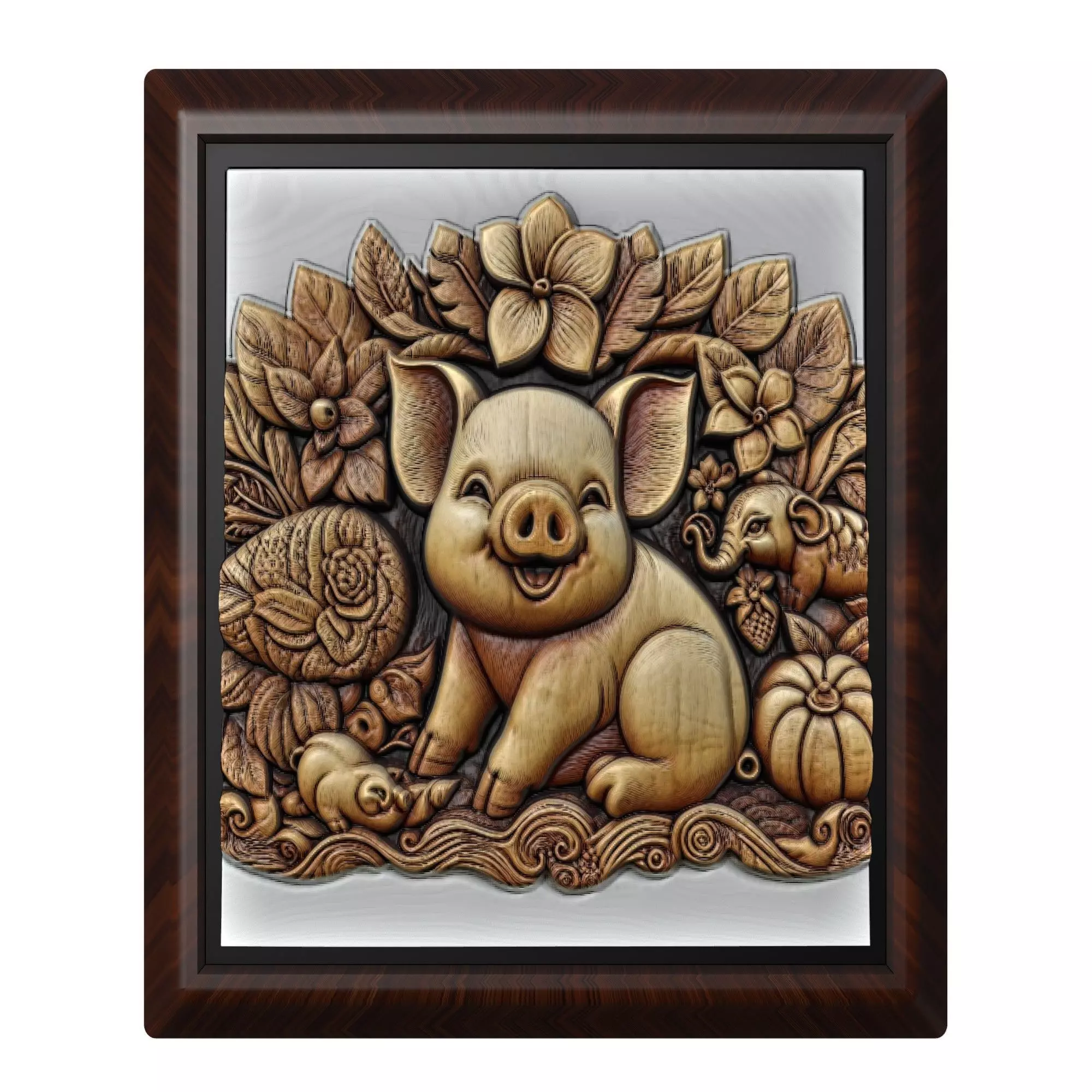 Pig Animal 3D print model_0