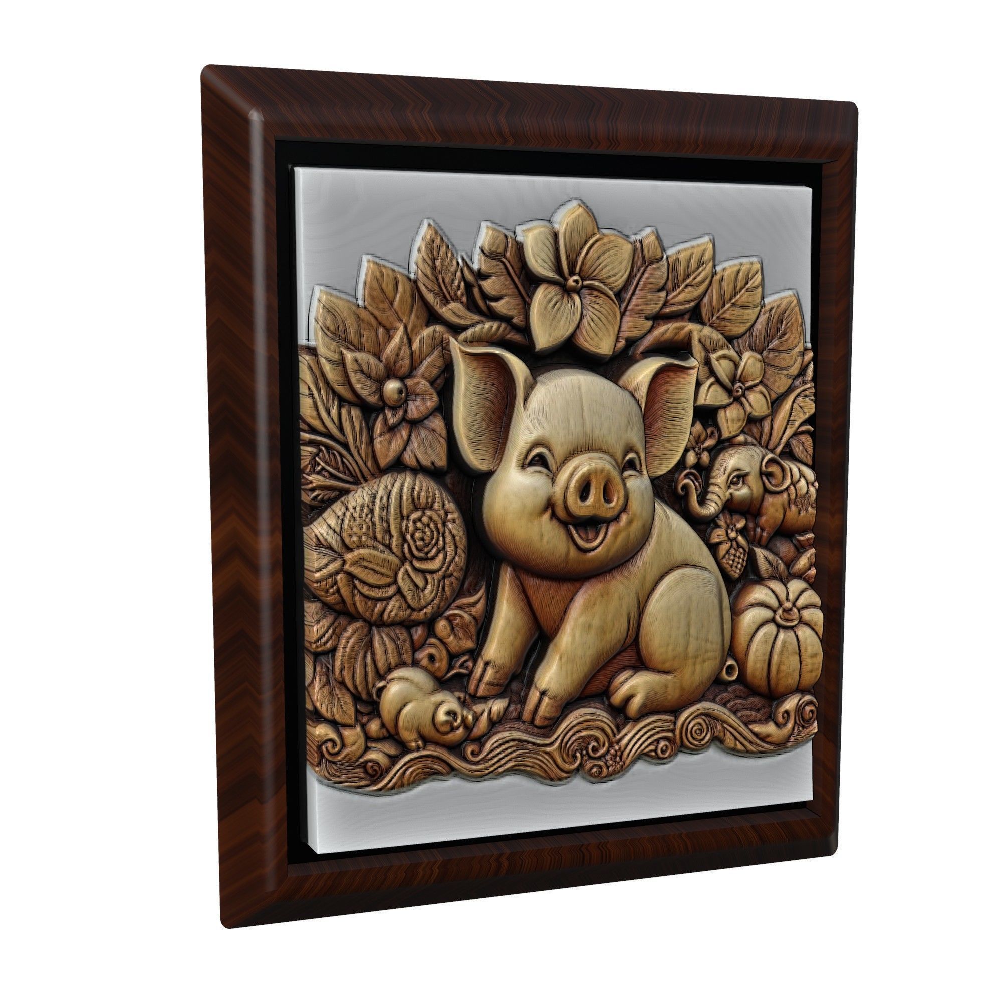 Pig Animal 3D print model_1