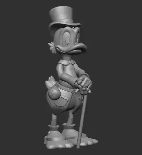 Scrooge McDuck - Tio rico 3D print model