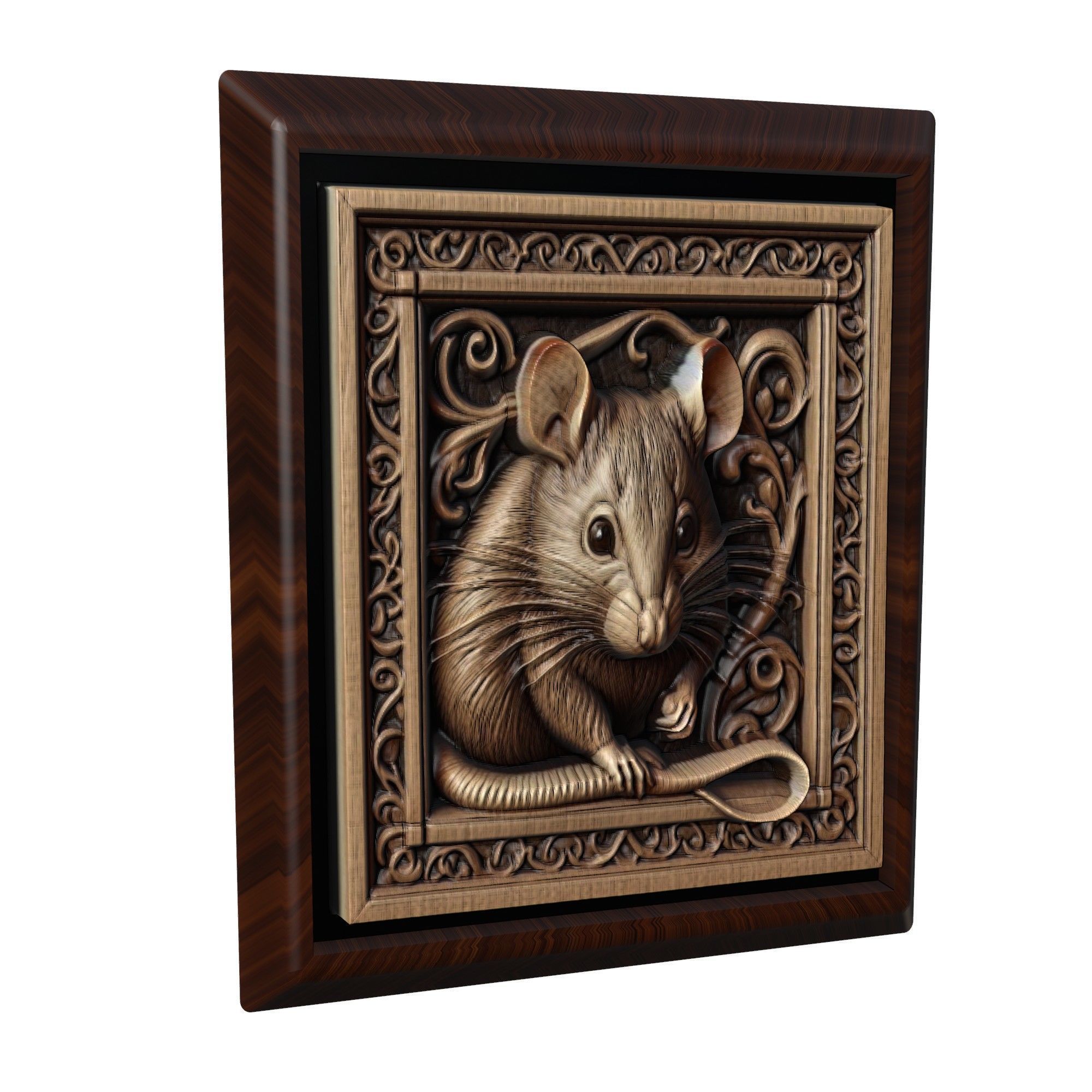 Rat Animal 3D print model_1