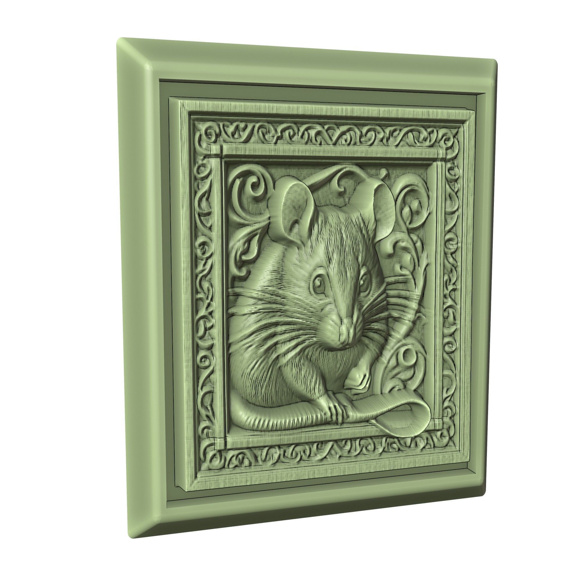 Rat Animal 3D print model_3