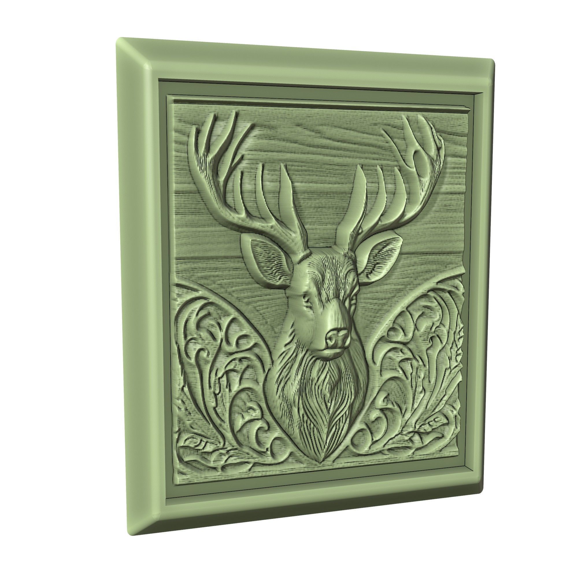 Deer Animal 3D print model_3