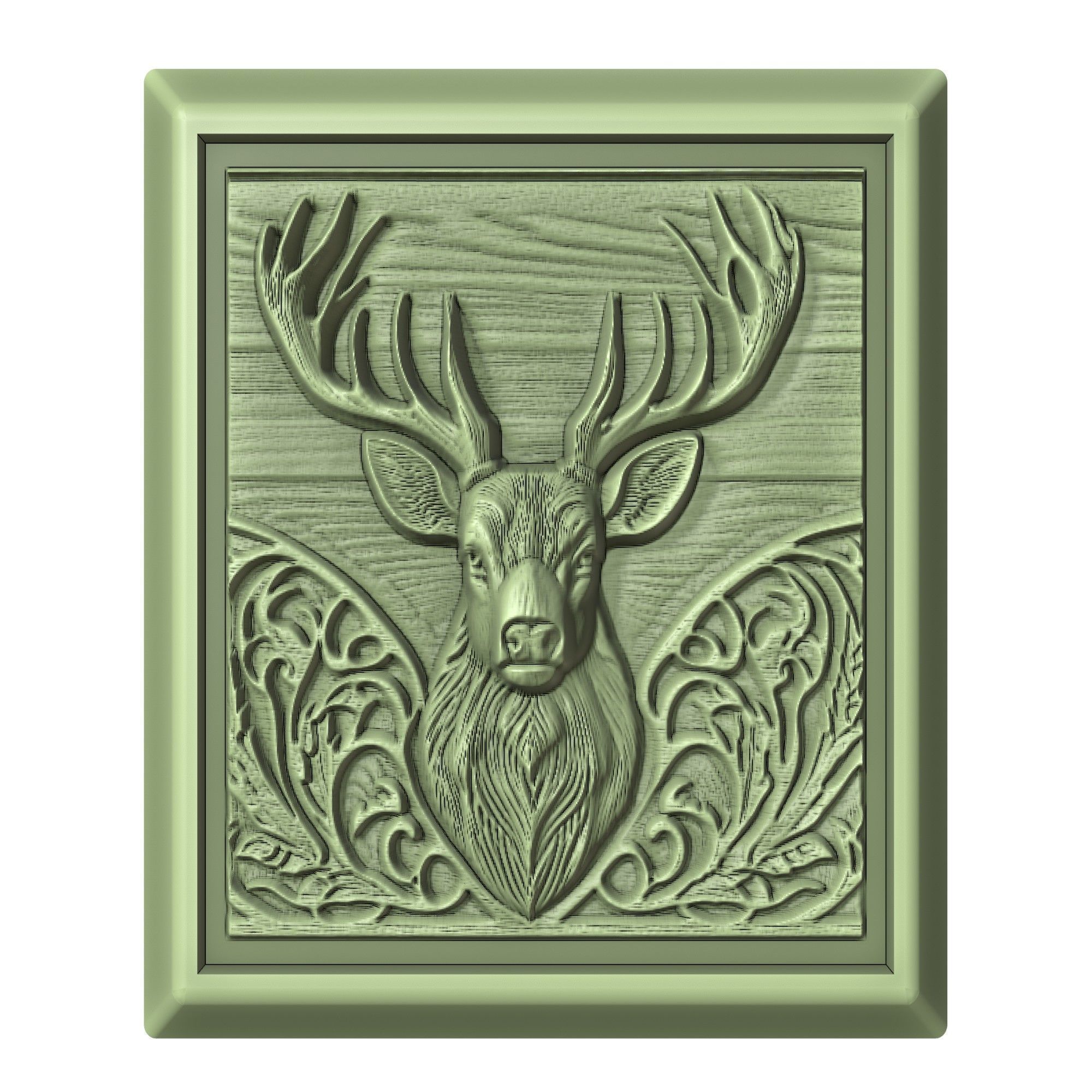 Deer Animal 3D print model_2