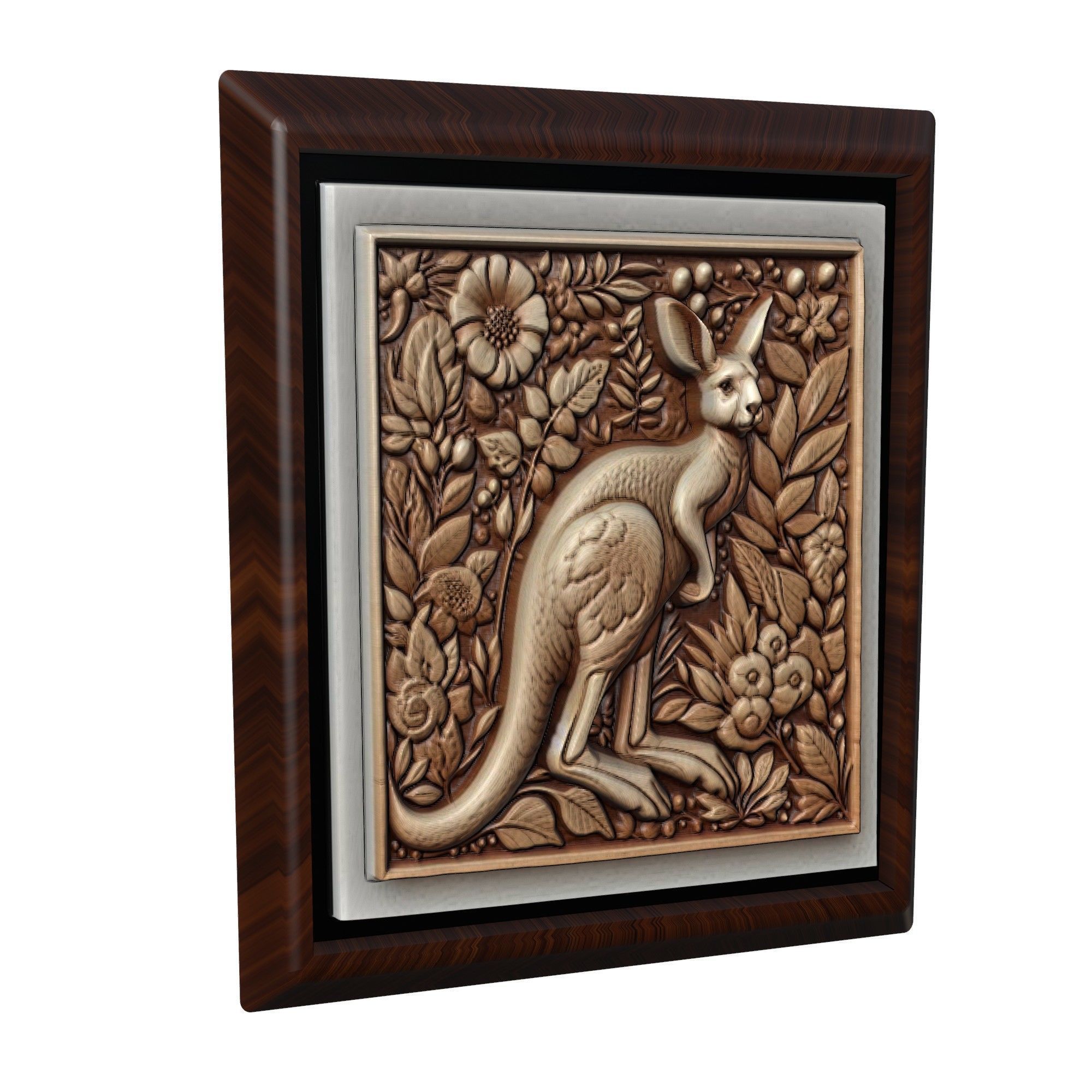 Kangaroo Animal 3D print model_1