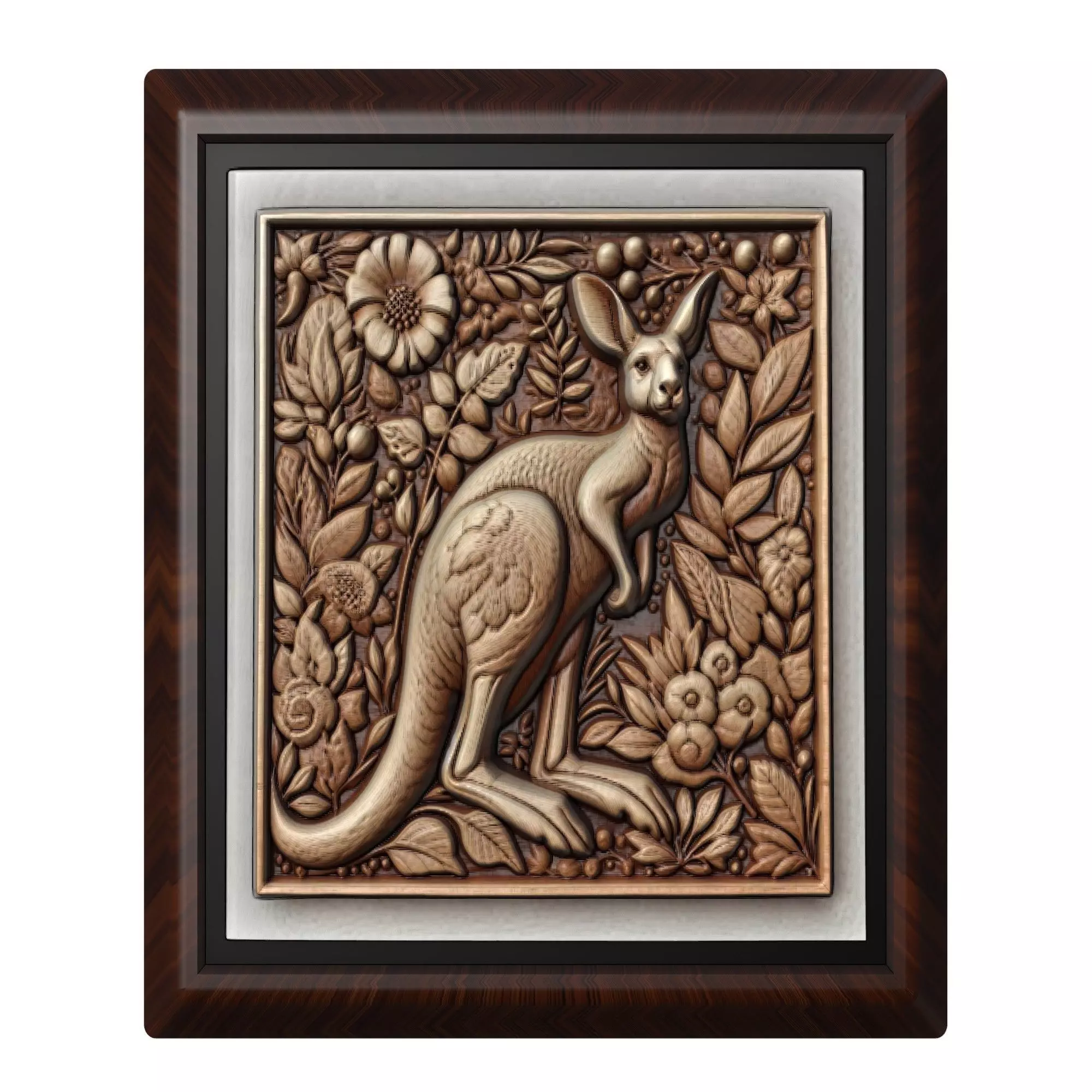 Kangaroo Animal 3D print model_0