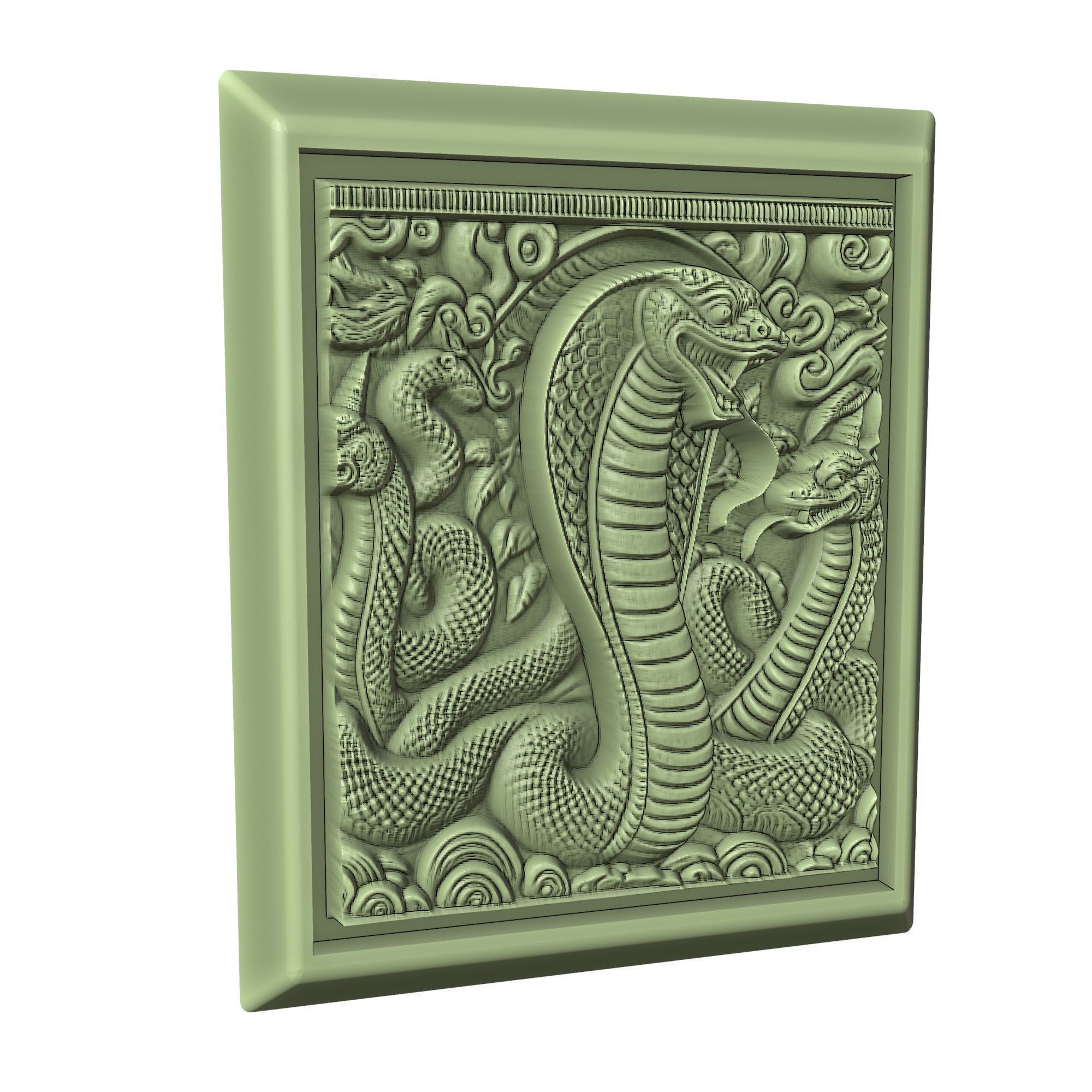 King Cobra Animal 3D print model_3