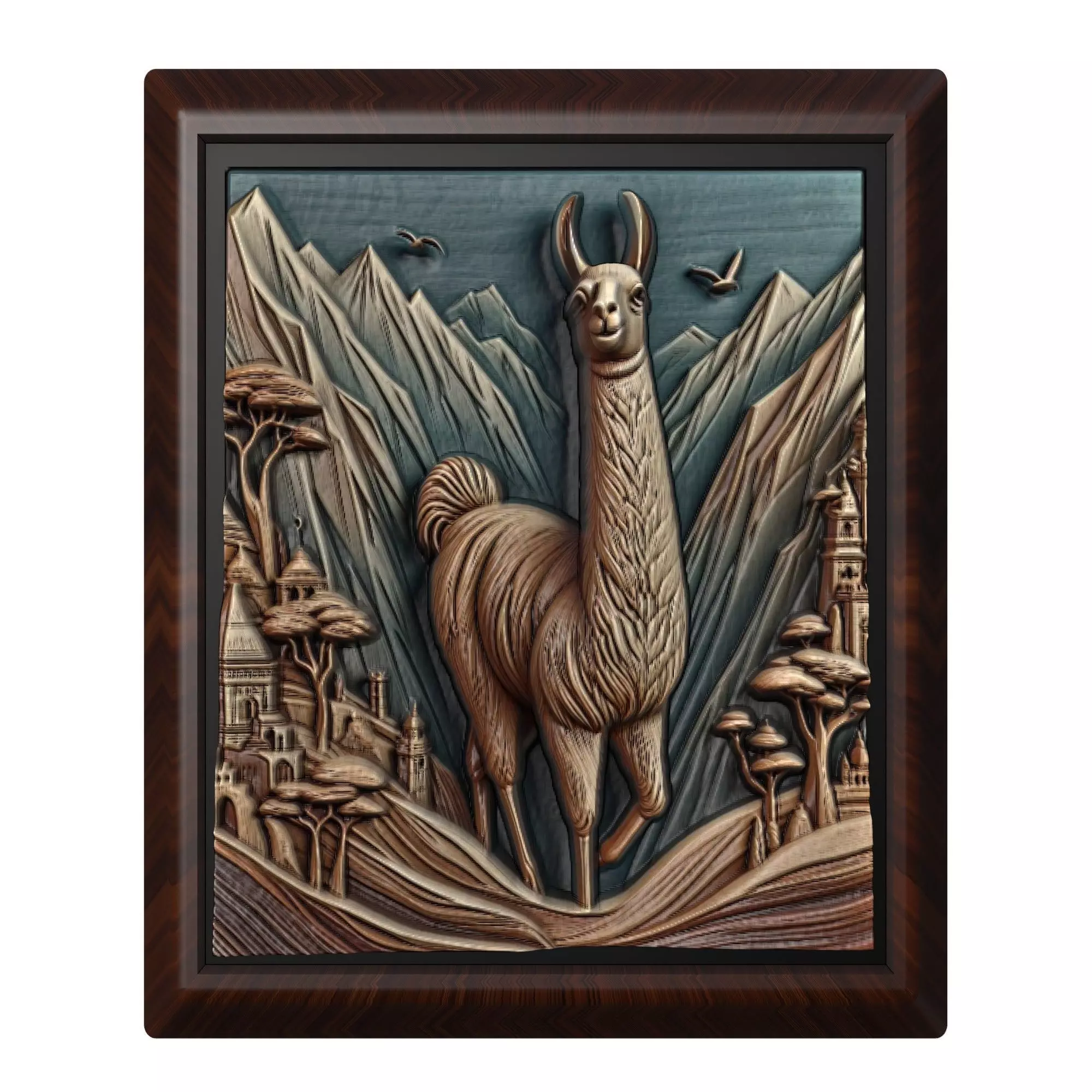 Llama Animal 3D print model