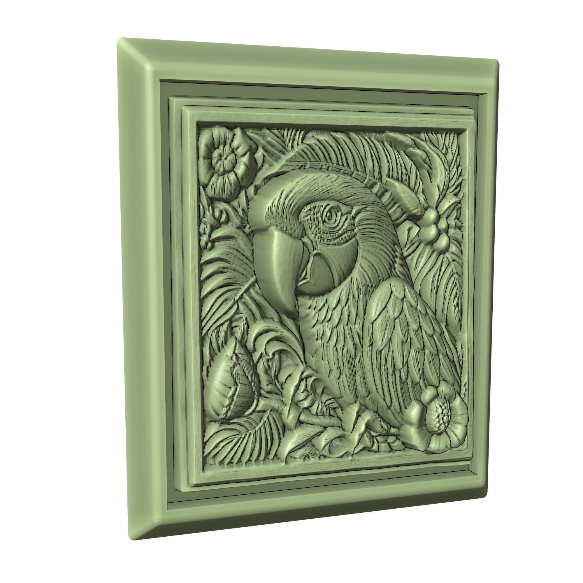 Parrot Animal 3D print model_3