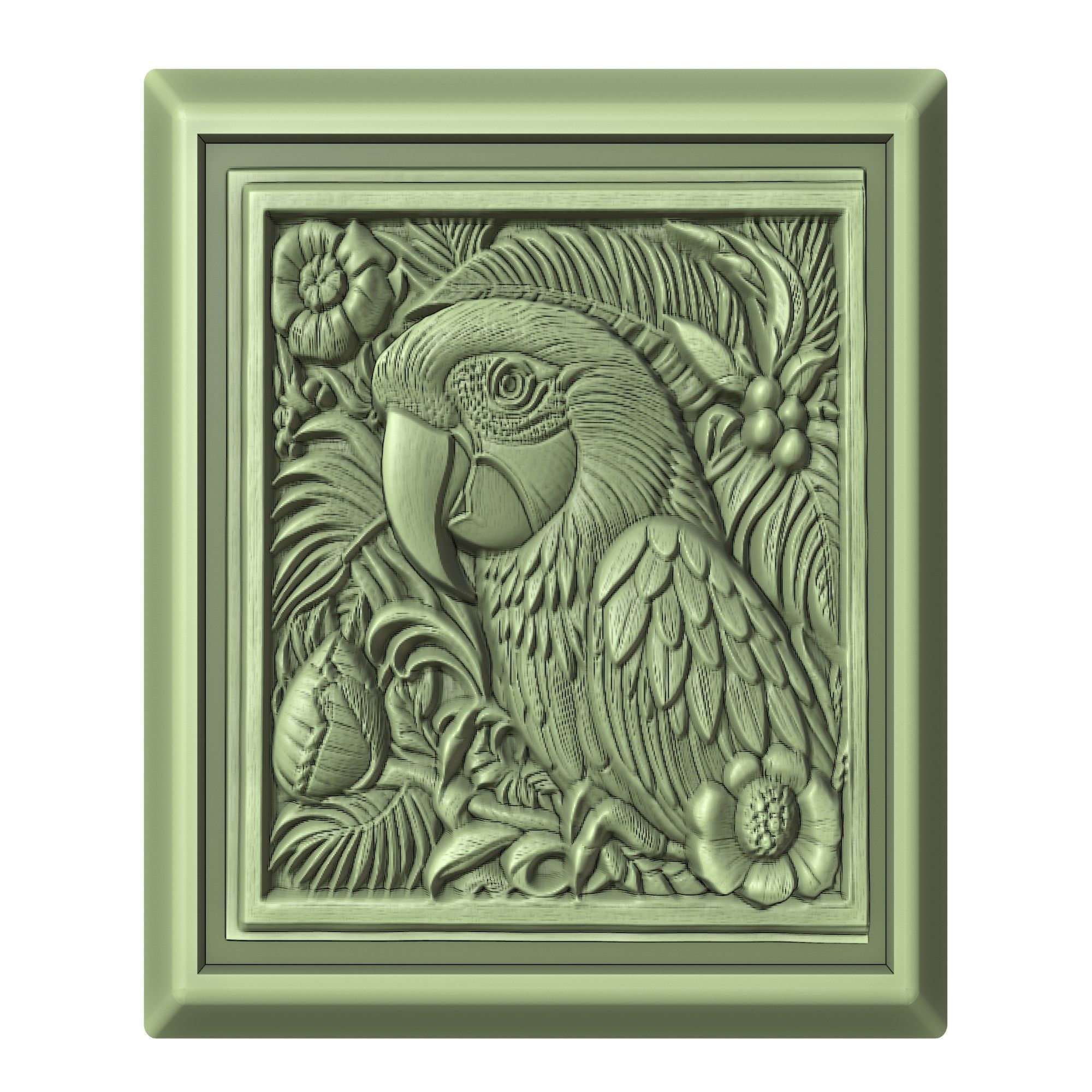 Parrot Animal 3D print model_2