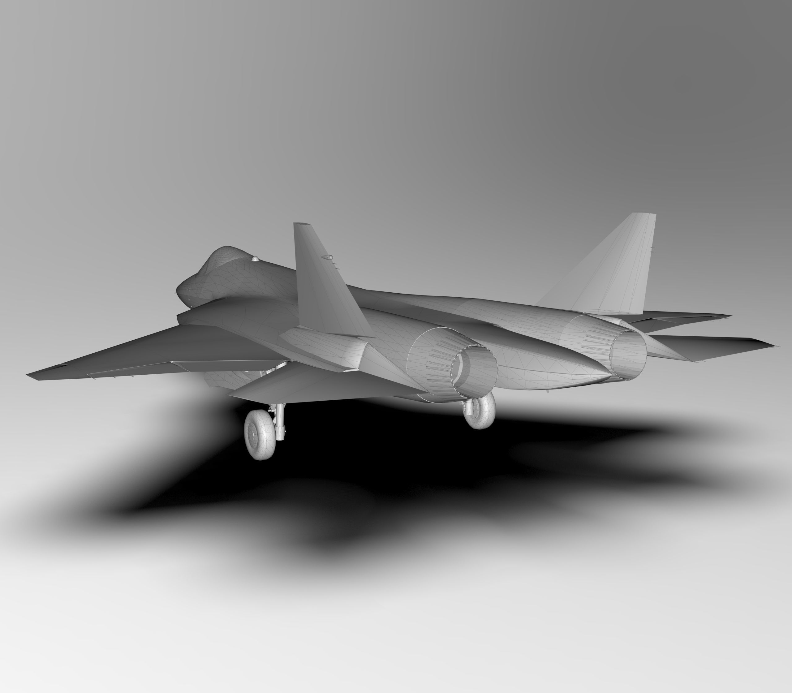 Sukhoi Su-57 Felon Russia 3D model_9