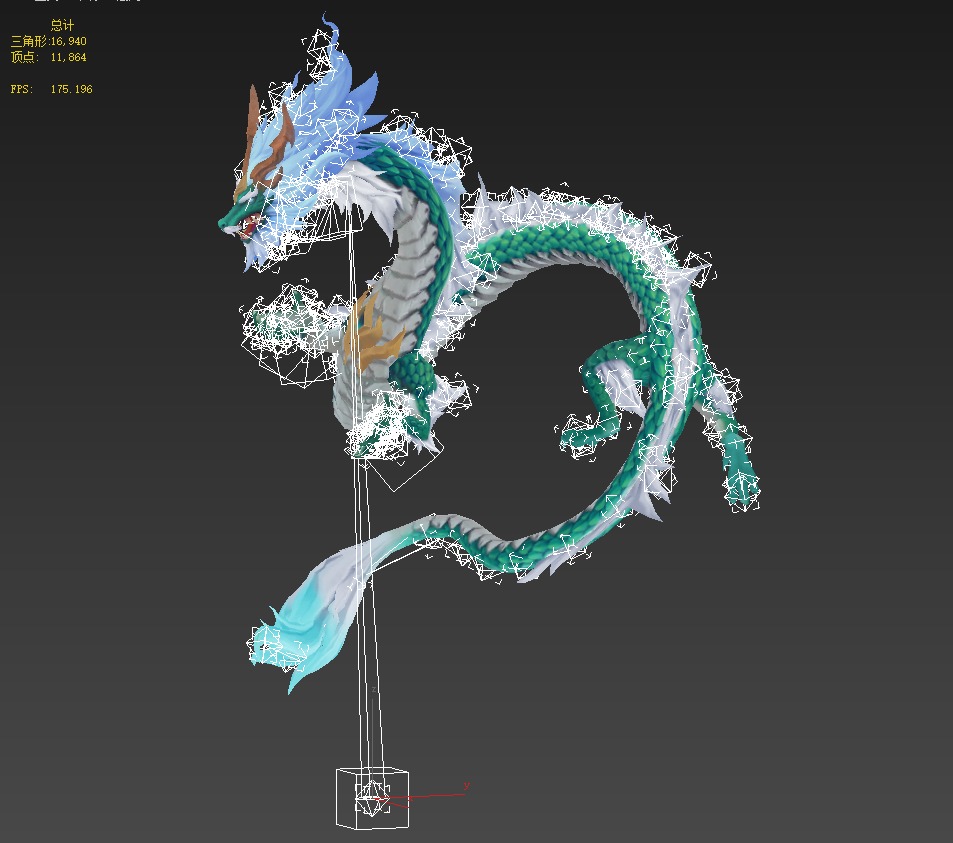 Myth dragon 3D model_24