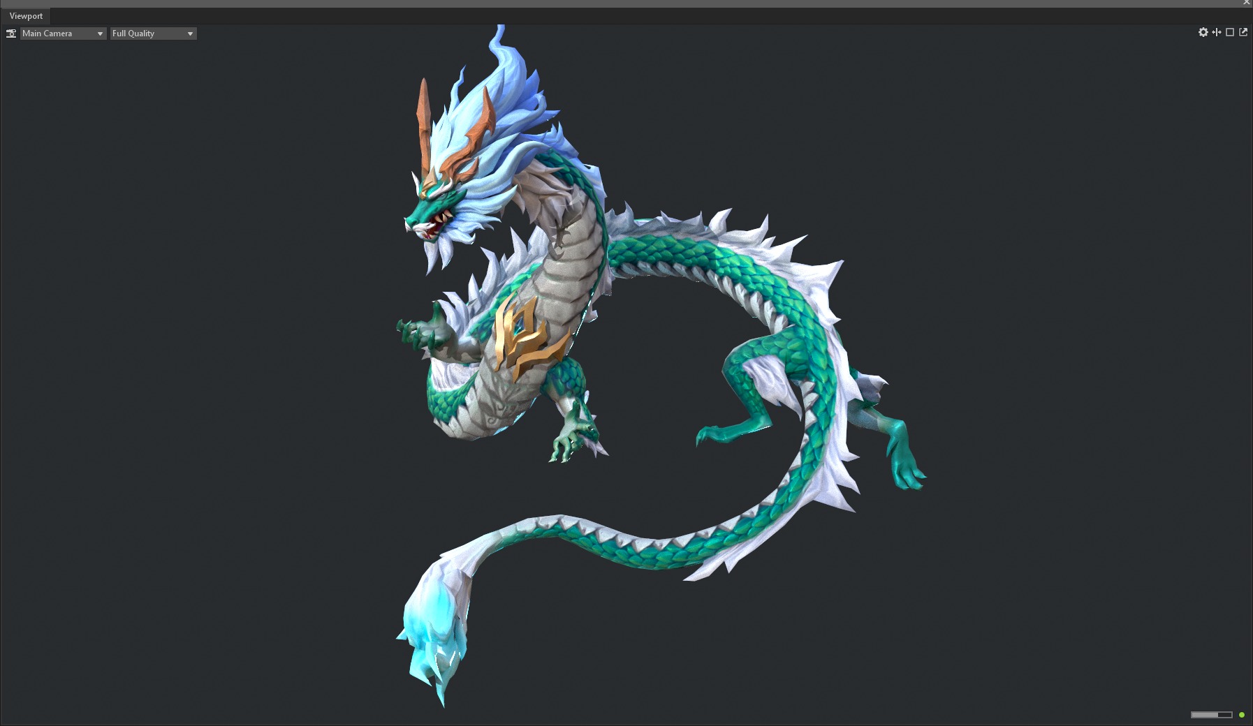 Myth dragon 3D model_7