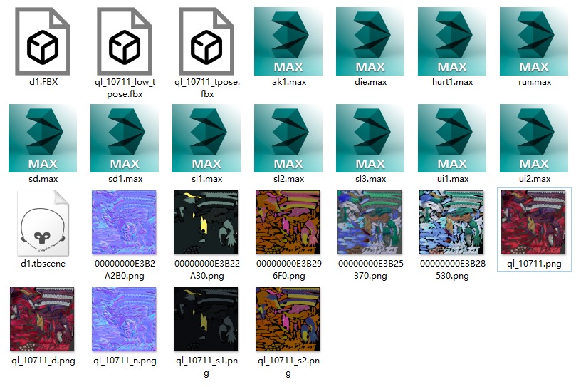 Myth dragon 3D model_23