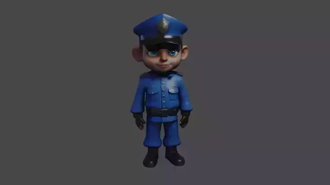 Baby Police Toon Kid Guardian